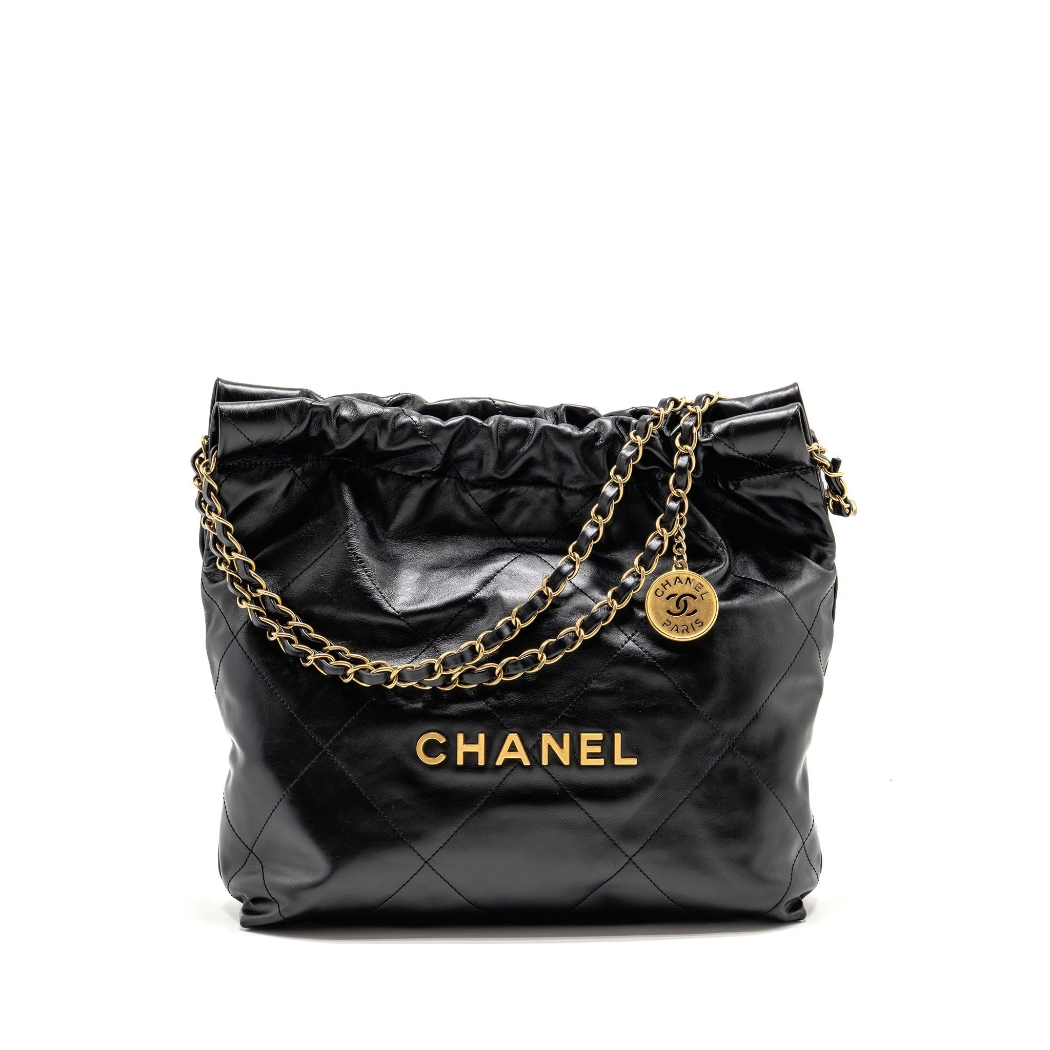 chanel-small-22-bag-shiny-calfskin-black-ghwmicrochip-1