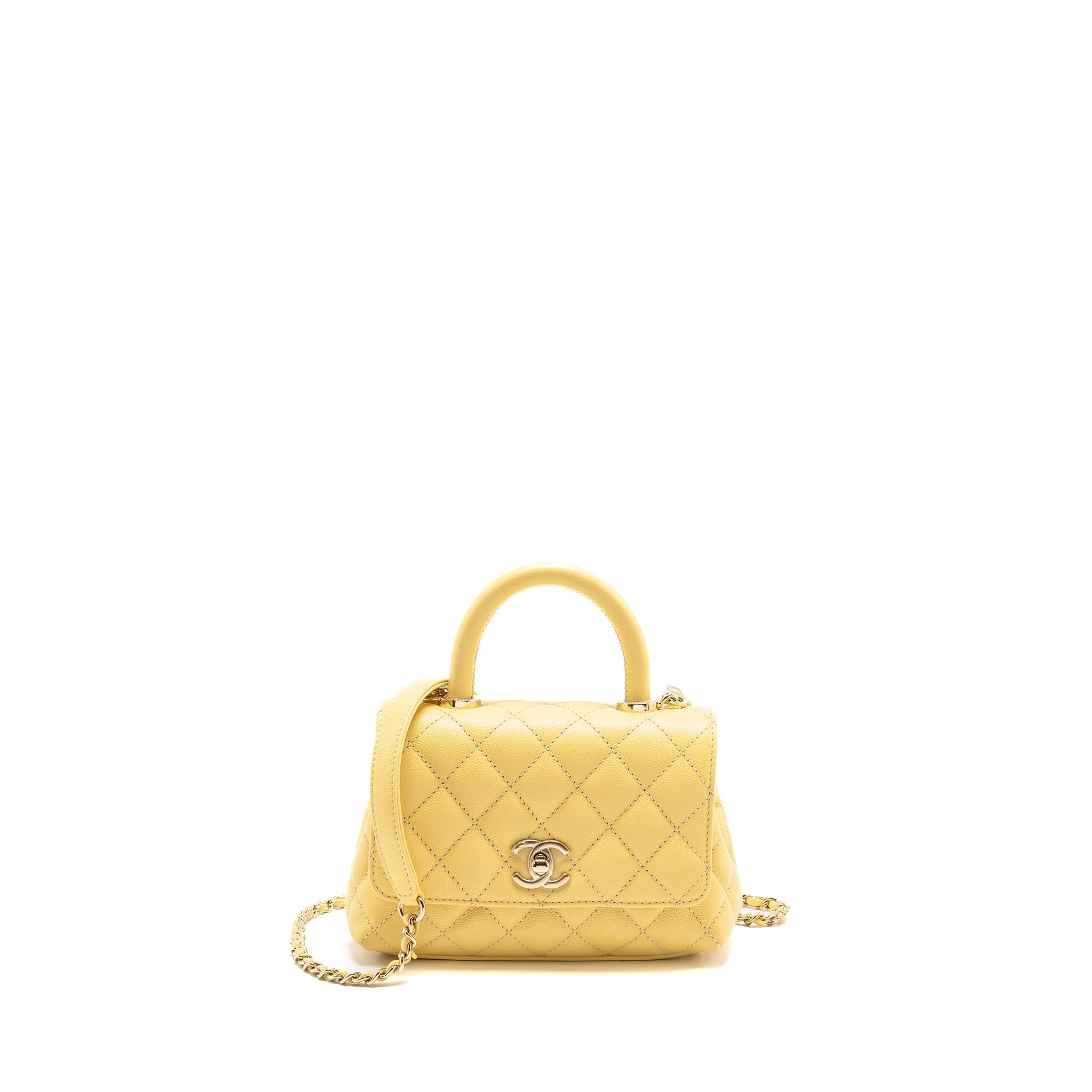 chanel-mini-coco-handle-caviar-yellow-lghw-microchip