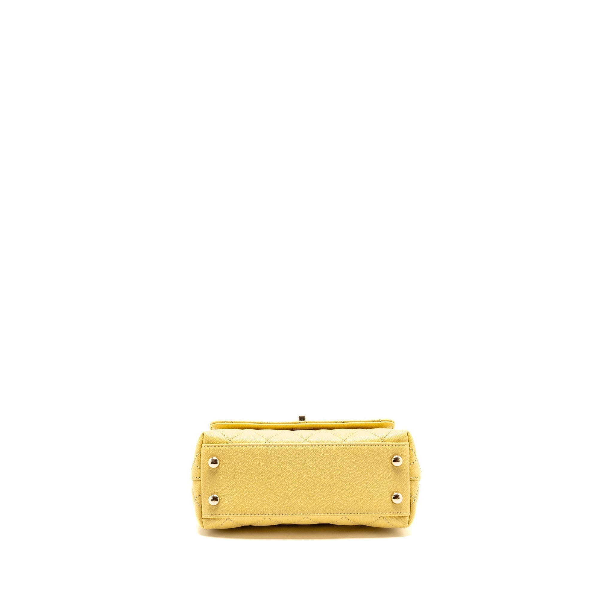 chanel-mini-coco-handle-caviar-yellow-lghw-microchip
