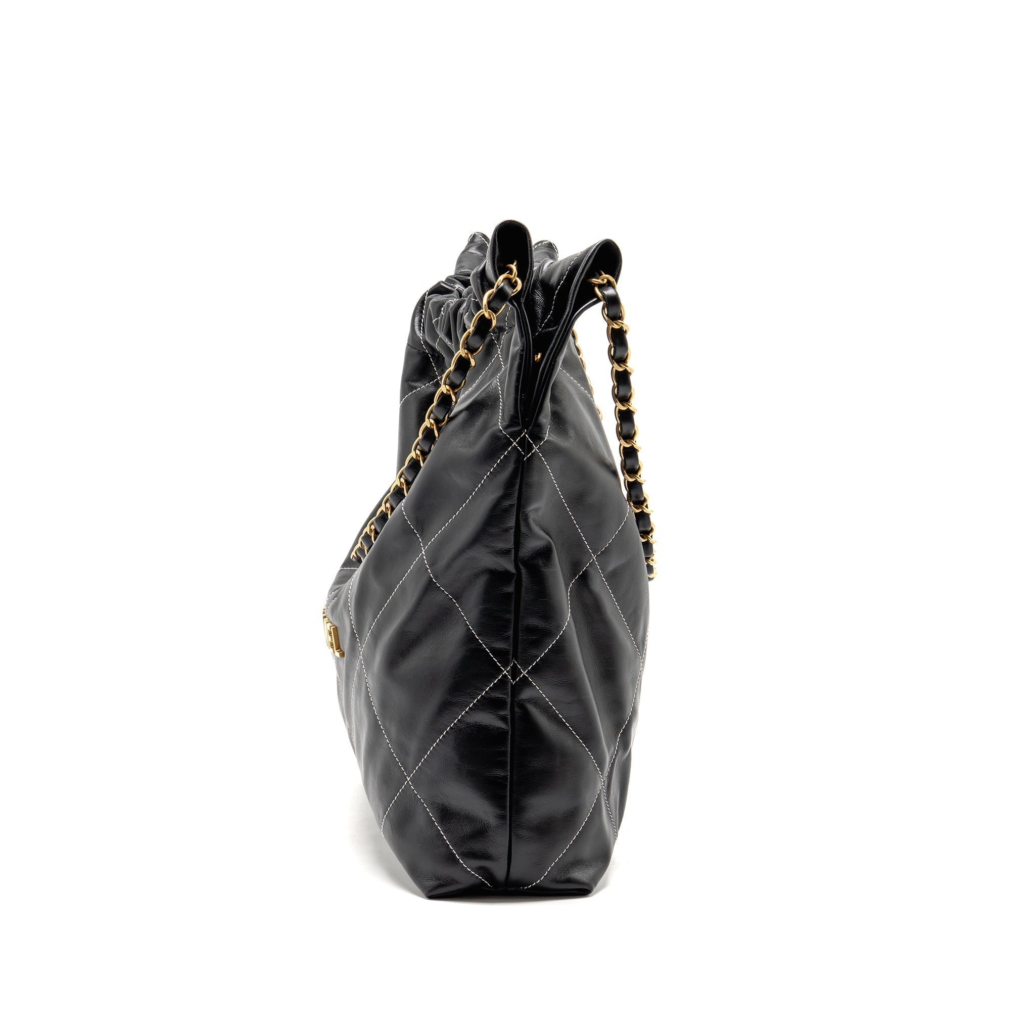 chanel-small-22-bag-white-stitching-calfskin-black-ghw-microchip