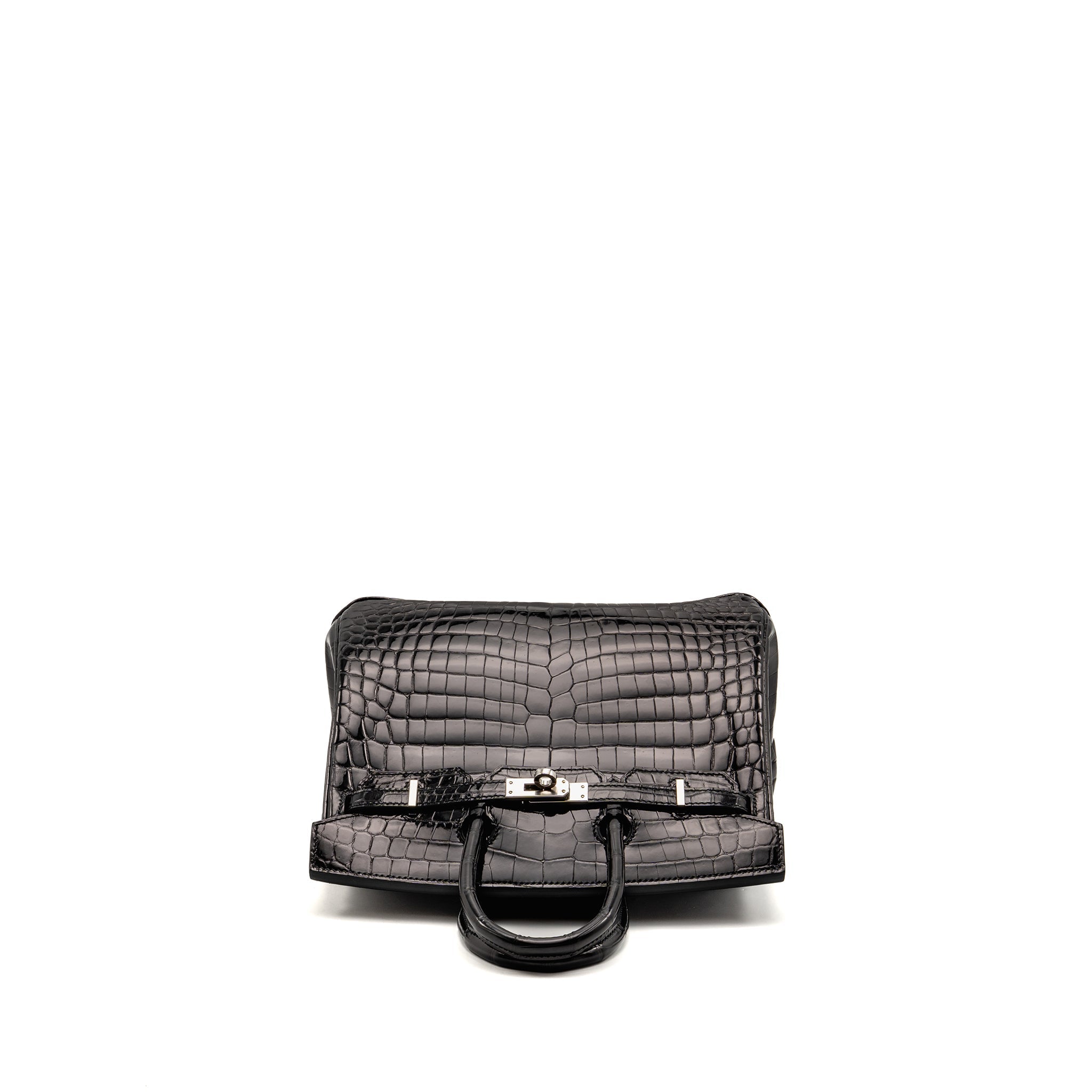 hermes-birkin-25-crocodile-niloticus-black-shw-stamp-k