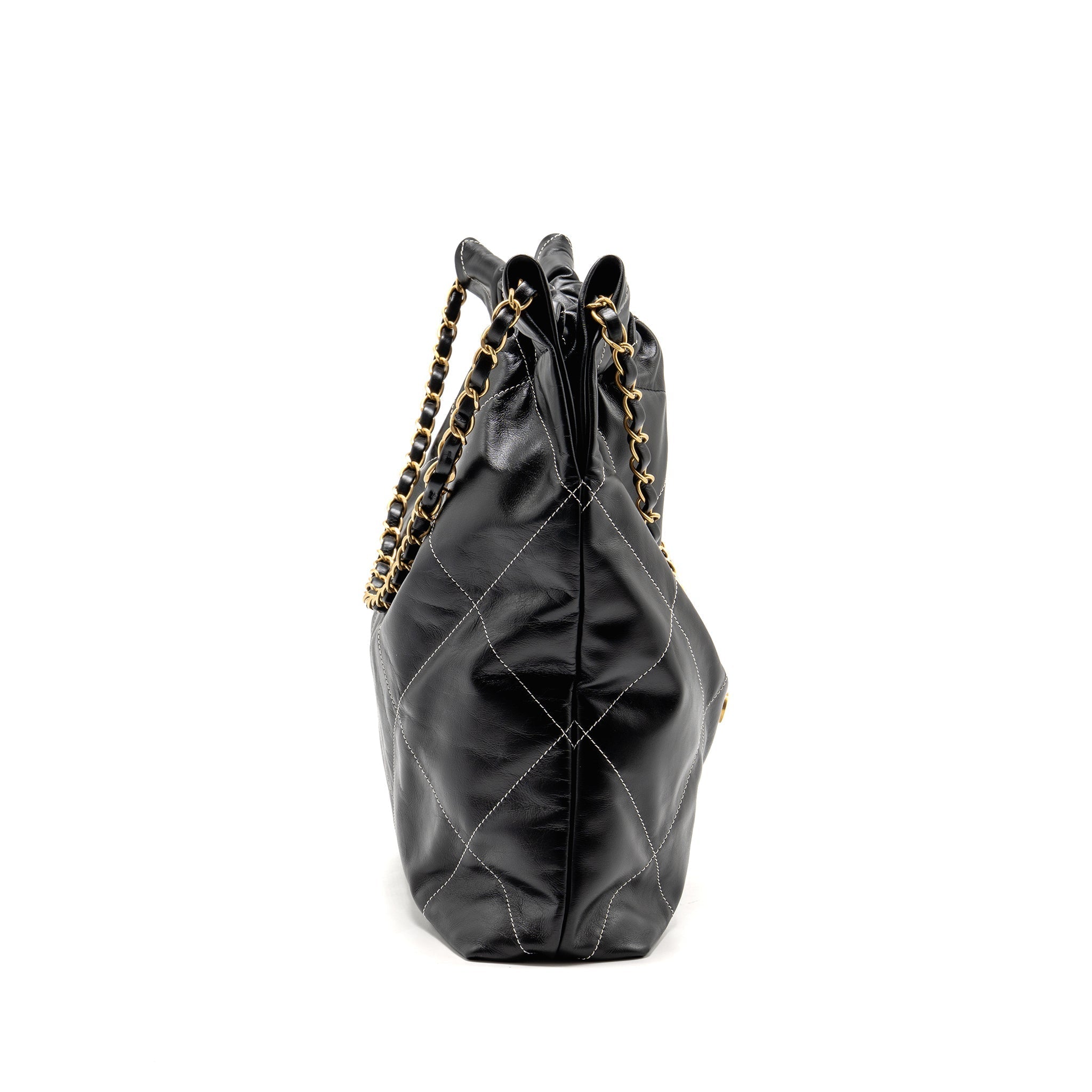 chanel-small-22-bag-white-stitching-calfskin-black-ghw-microchip