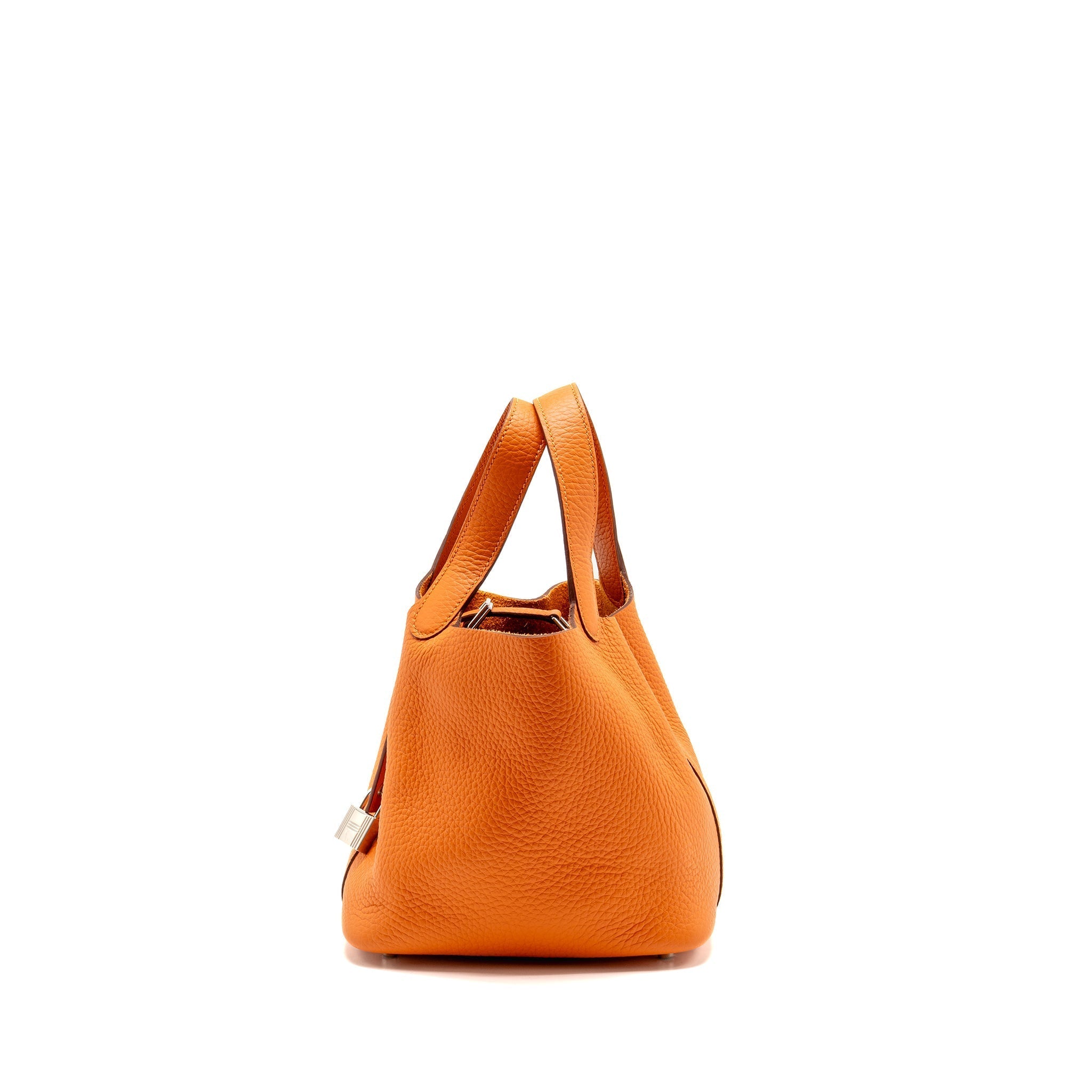 hermes-picotin-18-lock-bag-clemence-orange-shw-stamp-b