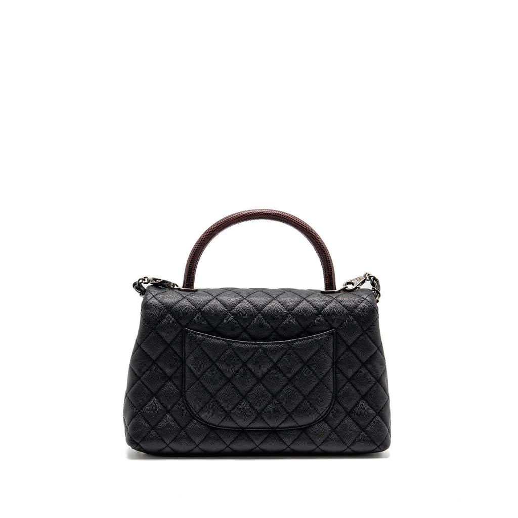chanel-small-coco-handle-flap-bag-lizard-embossed-handle-caviar-black-ruthenium-hardware