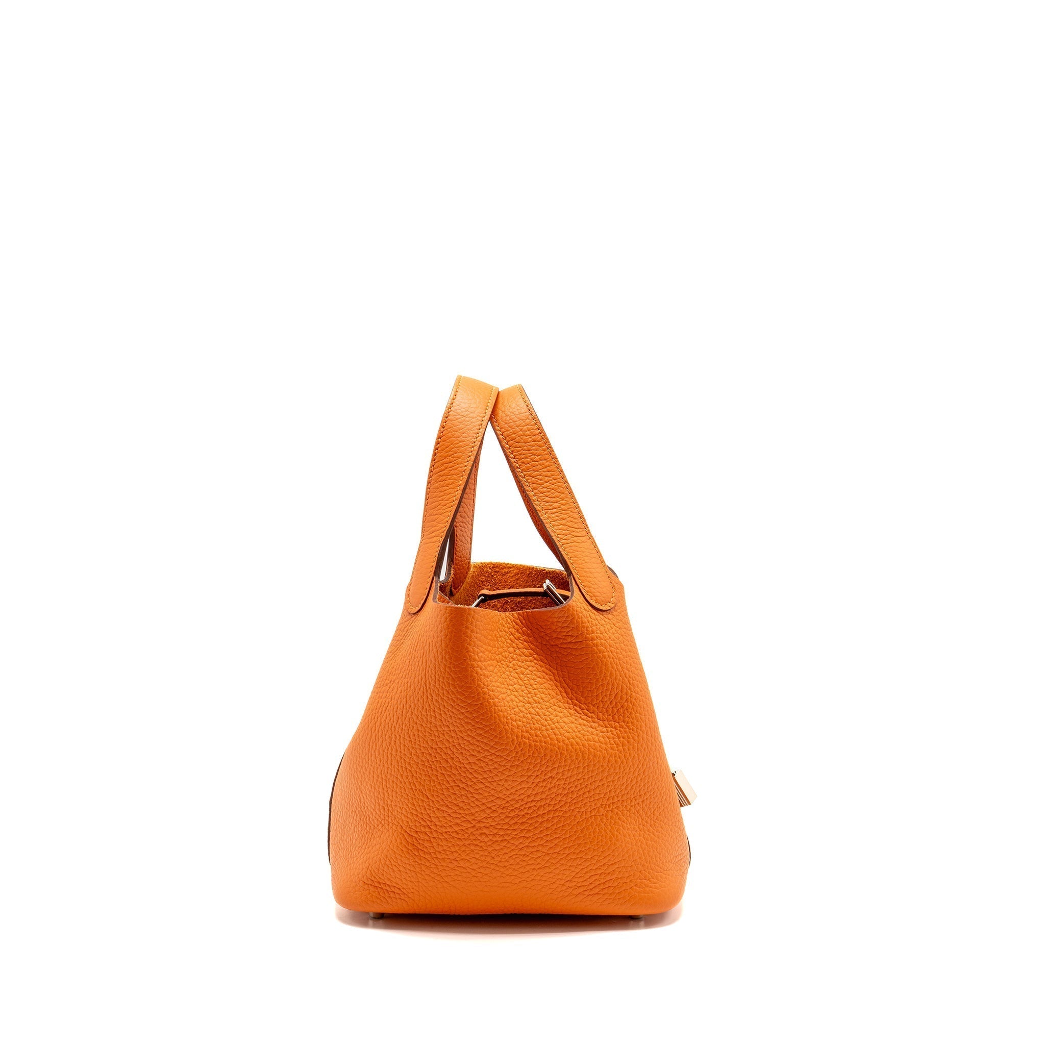 hermes-picotin-18-lock-bag-clemence-orange-shw-stamp-b