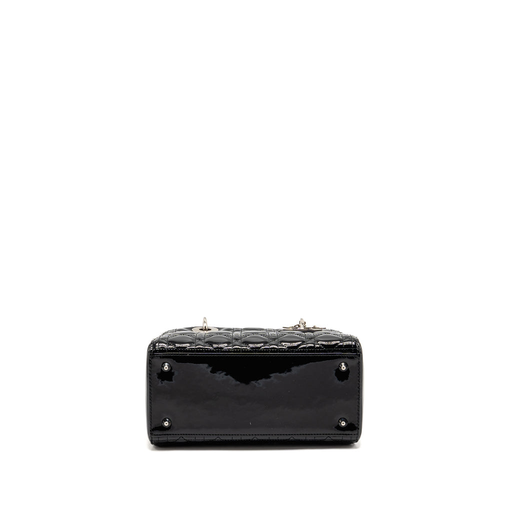 dior-medium-lady-dior-patent-leather-black-shw-1
