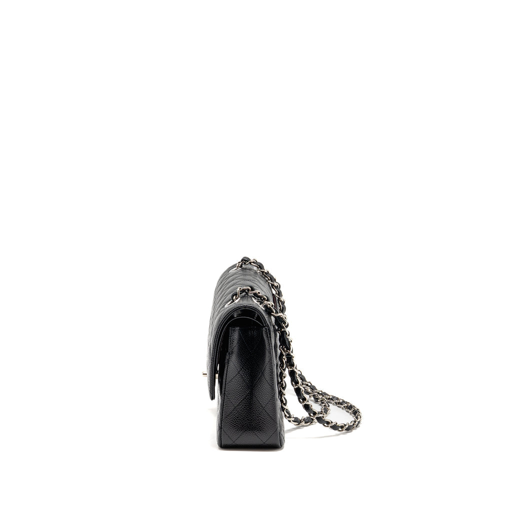 chanel-medium-classic-double-flap-bag-caviar-black-shw-15