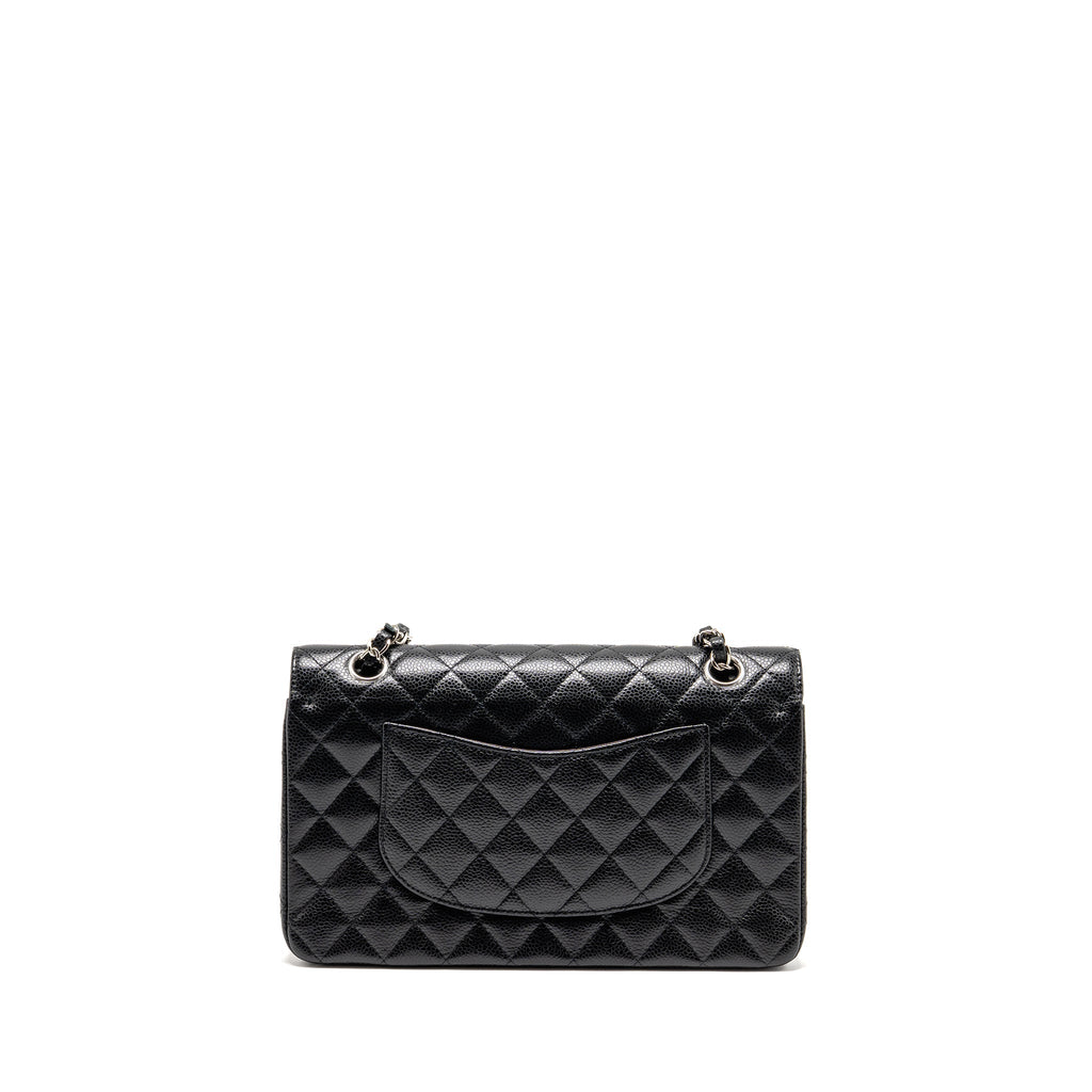 chanel-medium-classic-double-flap-bag-caviar-black-shw-15
