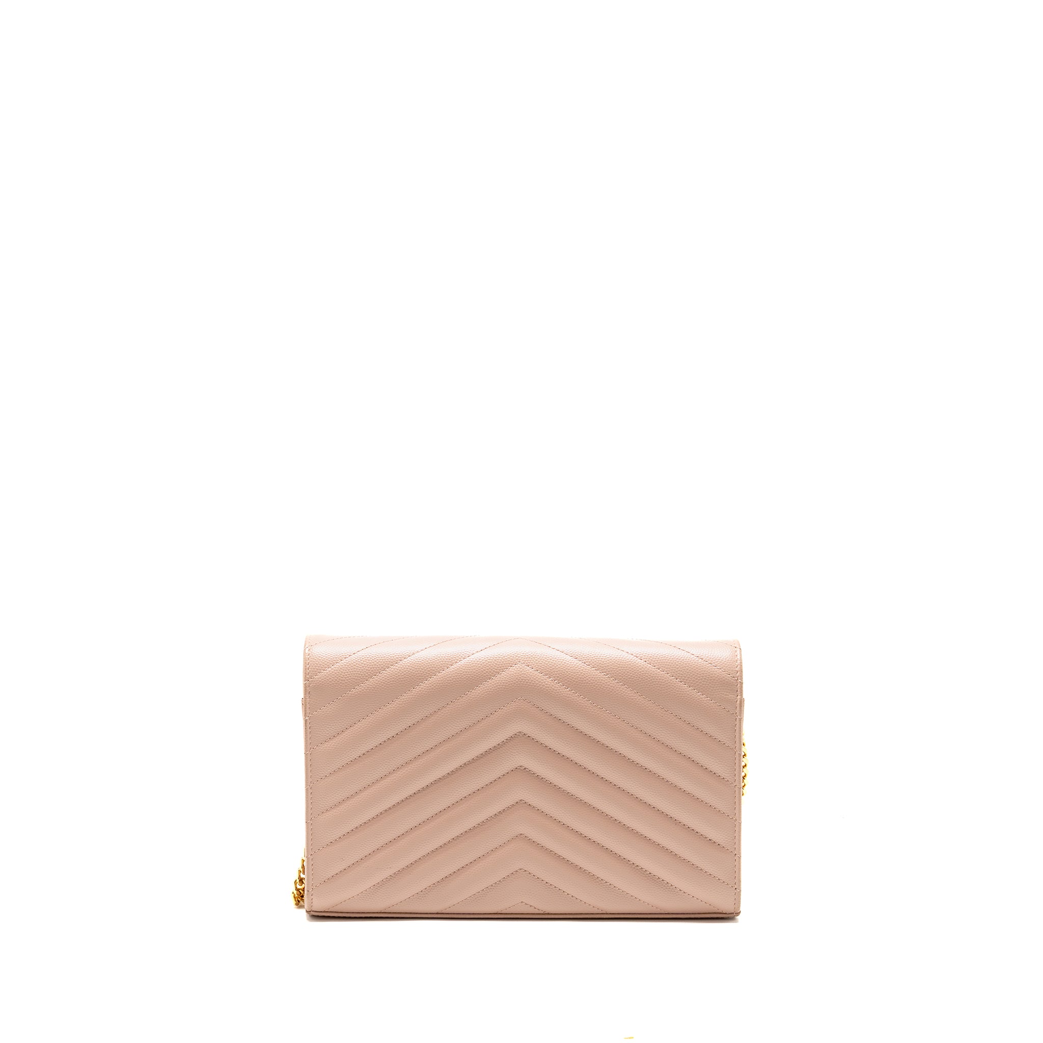 saint-laurent-ysl-matelasse-chain-wallet-grained-calfskin-pale-blush-ghw