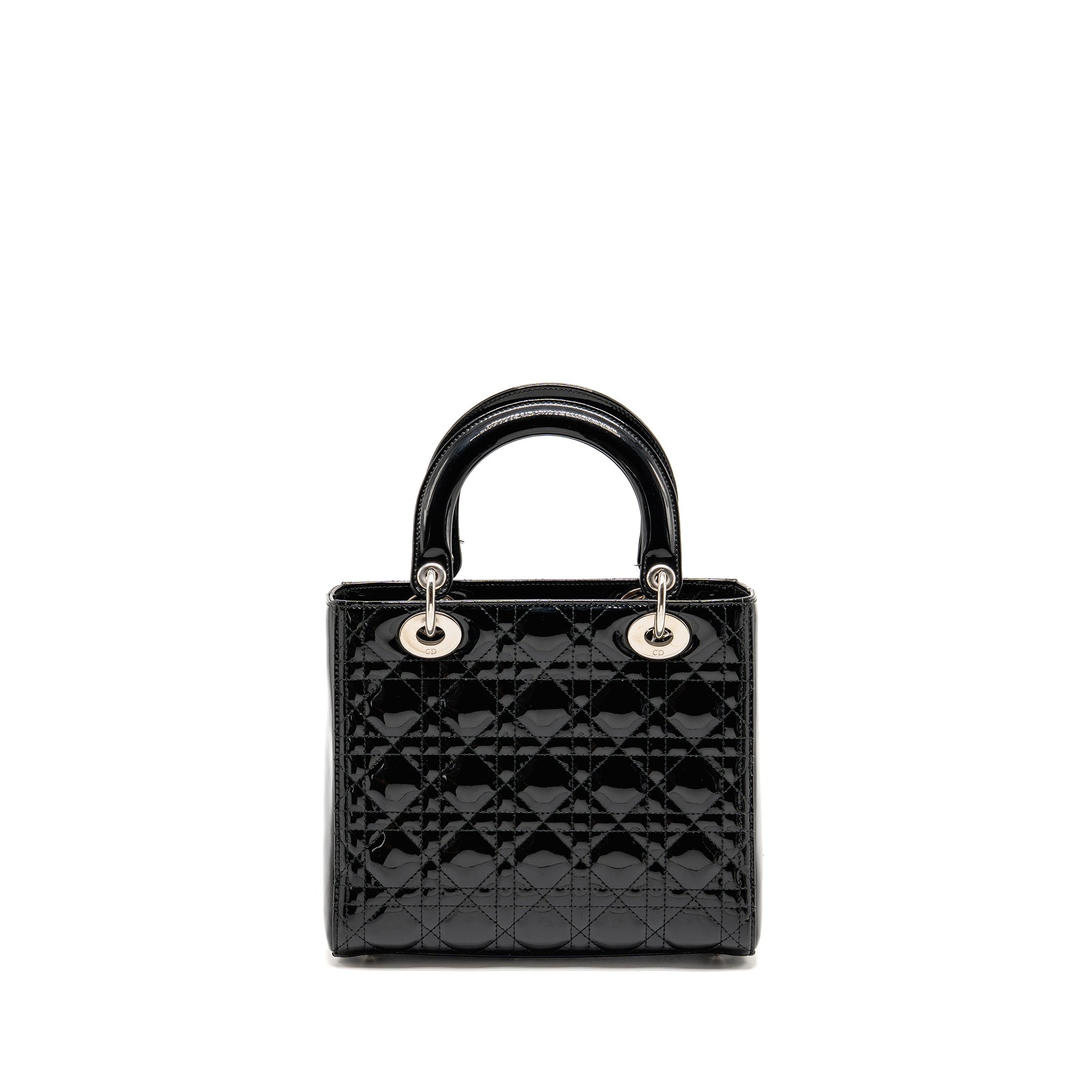 dior-medium-lady-dior-patent-leather-black-shw-1