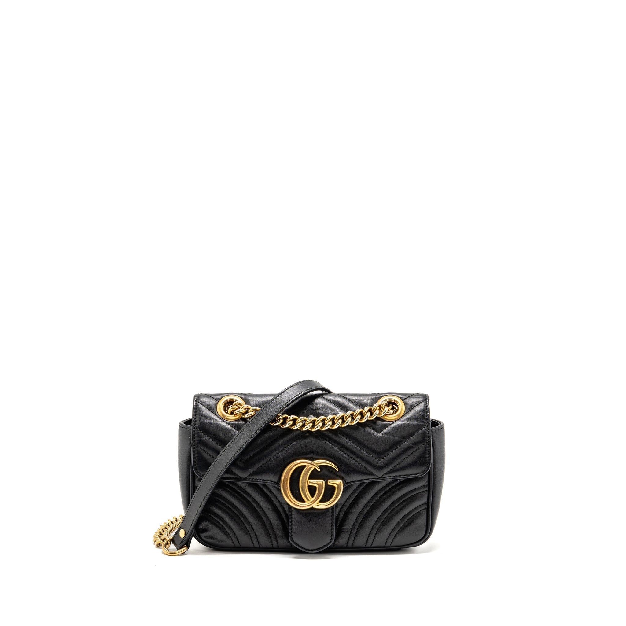 gucci-small-gg-marmont-shoulder-bag-calfskin-black-ghw-copy