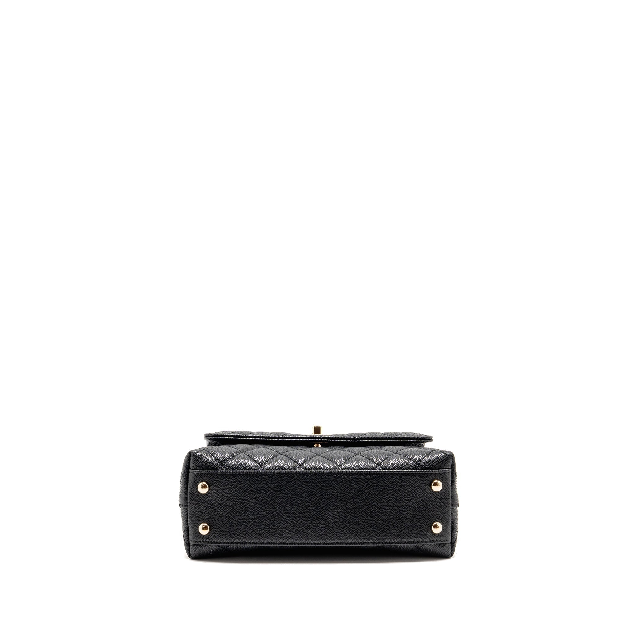 chanel-small-coco-handle-caviar-black-lghw-microchip-17