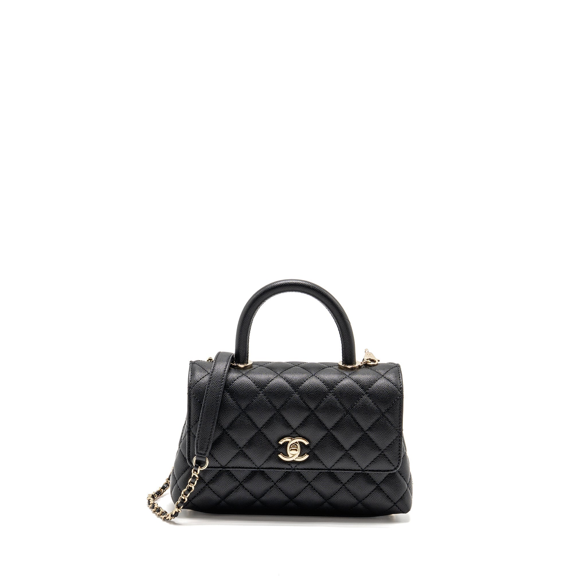 chanel-small-coco-handle-caviar-black-lghw-microchip-17