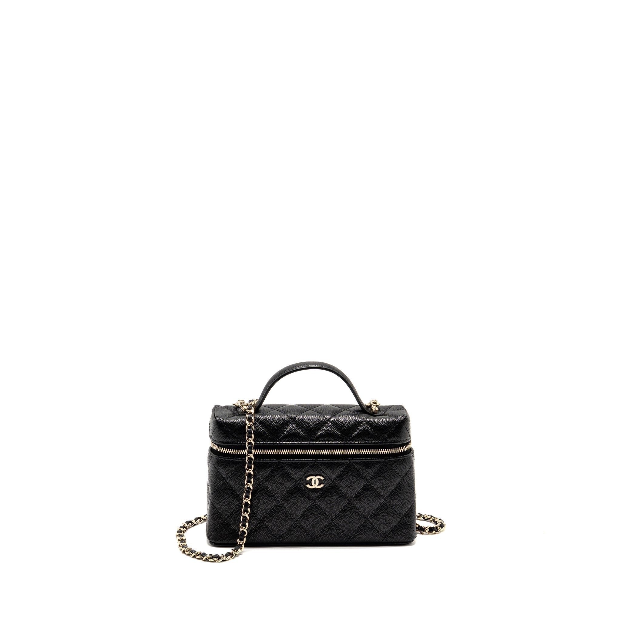 chanel-25p-cc-top-handle-vanity-bag-caviar-black-lghwmicrochip