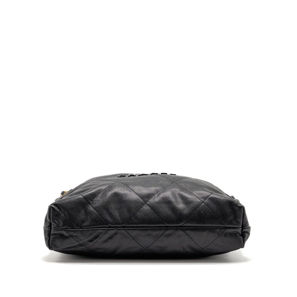 chanel-medium-22-bag-black-letter-caviar-black-ghw-microchip-copy
