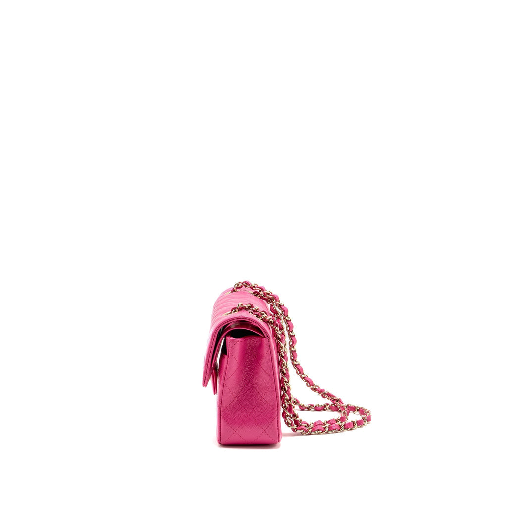 chanel-small-classic-double-flap-bag-caviar-pink-lghw-microchip