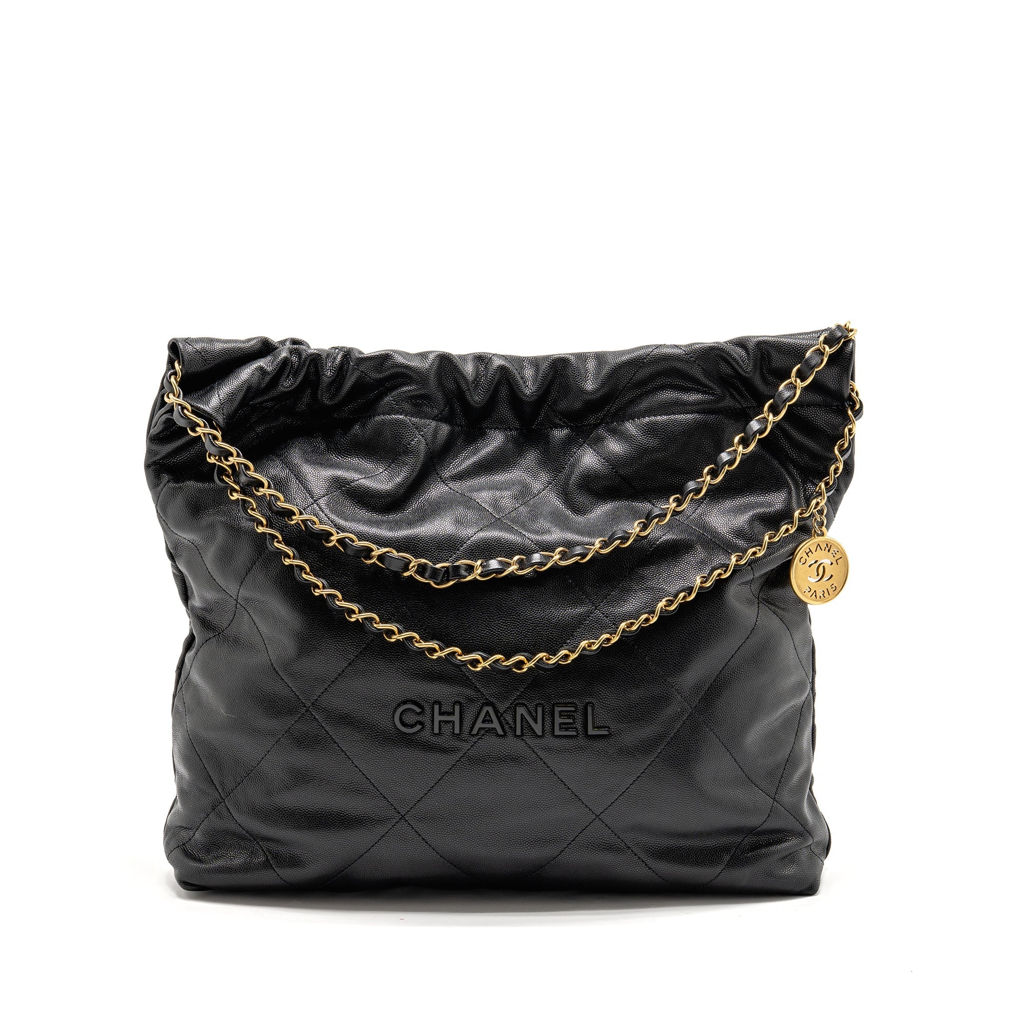 chanel-medium-22-bag-black-letter-caviar-black-ghw-microchip-copy