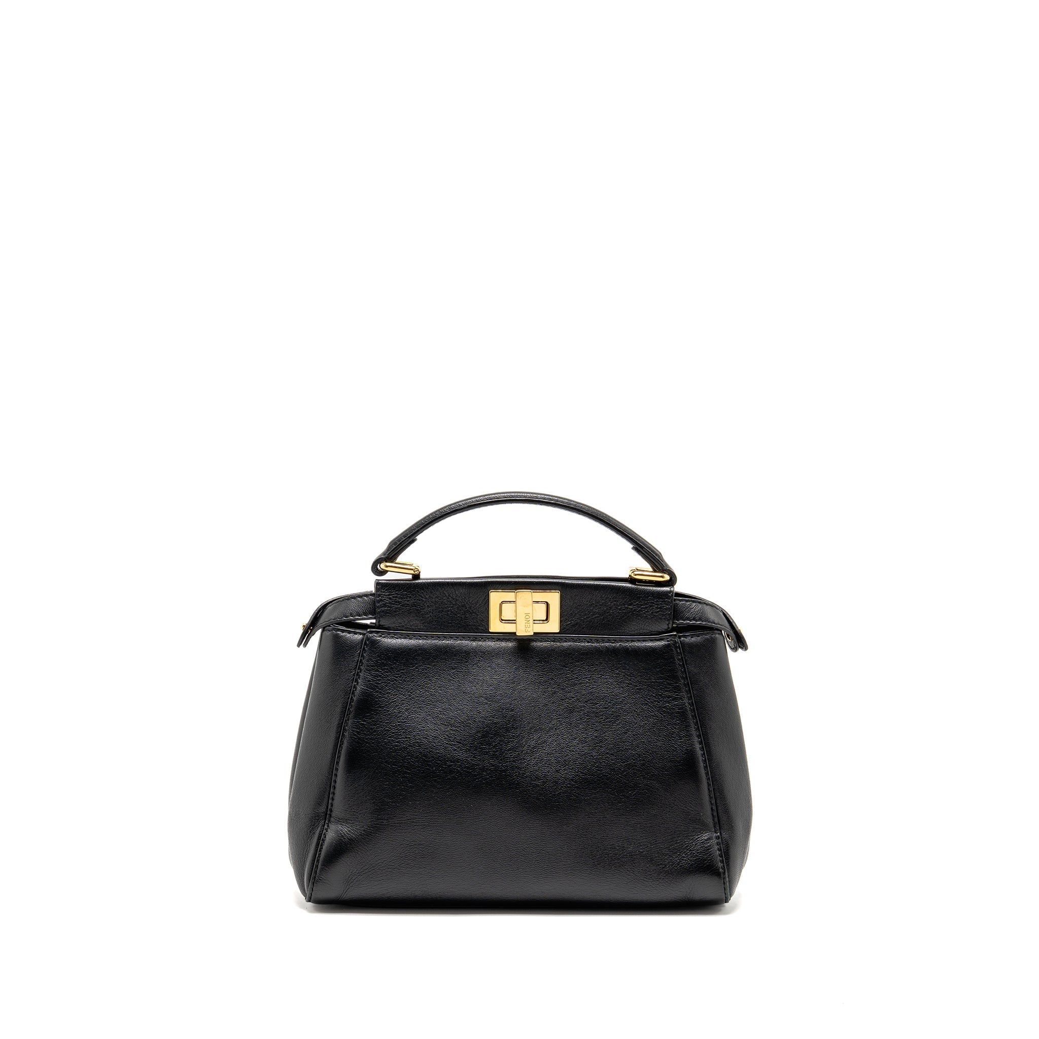 fendi-mini-peekaboo-lambskin-black-ghw-1