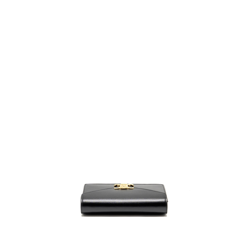 celine-wallet-on-chain-margo-calfskin-black-ghw
