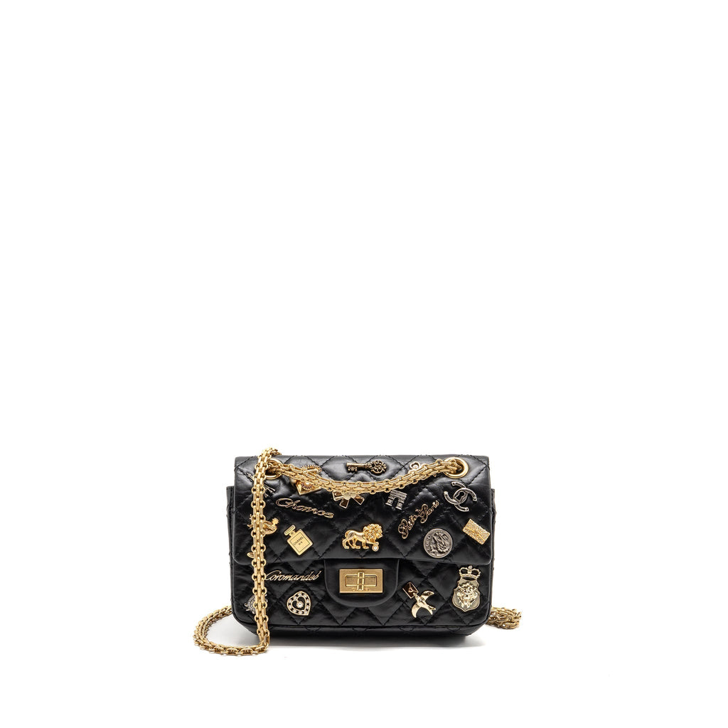 chanel-mini-2-55-reissue-flap-bag-lucky-charms-aged-calfskin-black-ghw