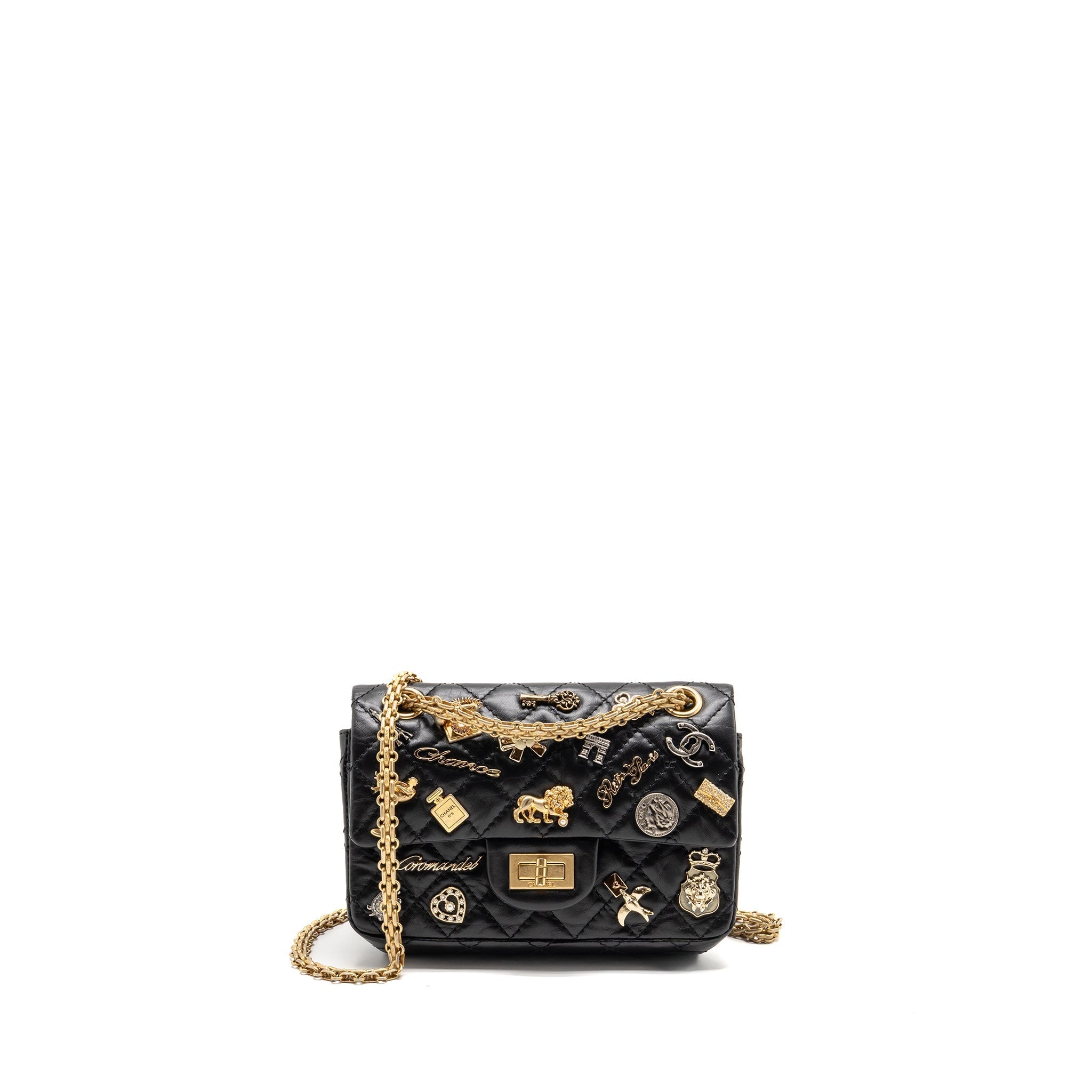 chanel-mini-2-55-reissue-flap-bag-lucky-charms-aged-calfskin-black-ghw
