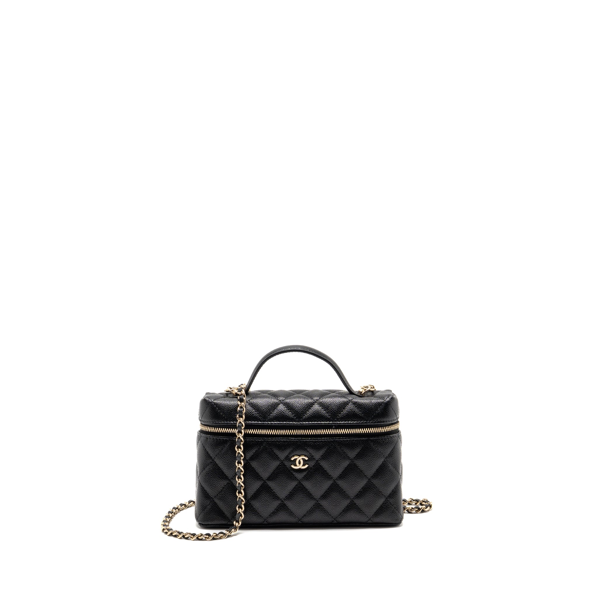 chanel-25p-cc-top-handle-vanity-with-chain-caviar-black-lghwmicrochip