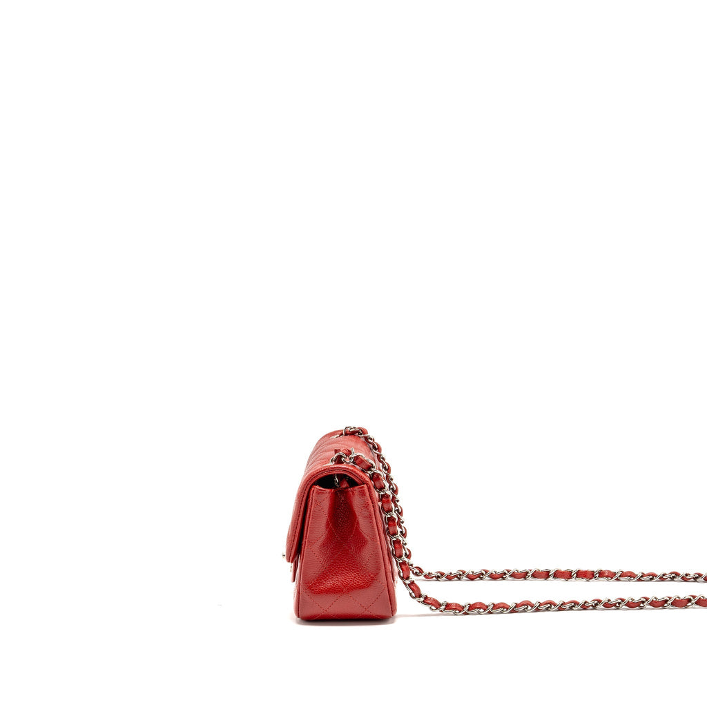 chanel-mini-square-flap-bag-caviar-red-shw
