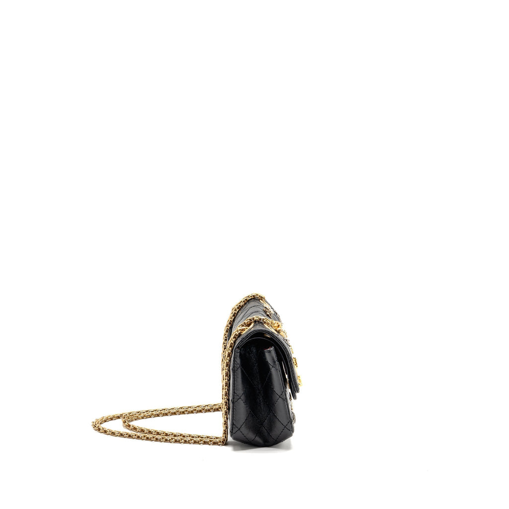 chanel-mini-2-55-reissue-flap-bag-lucky-charms-aged-calfskin-black-ghw