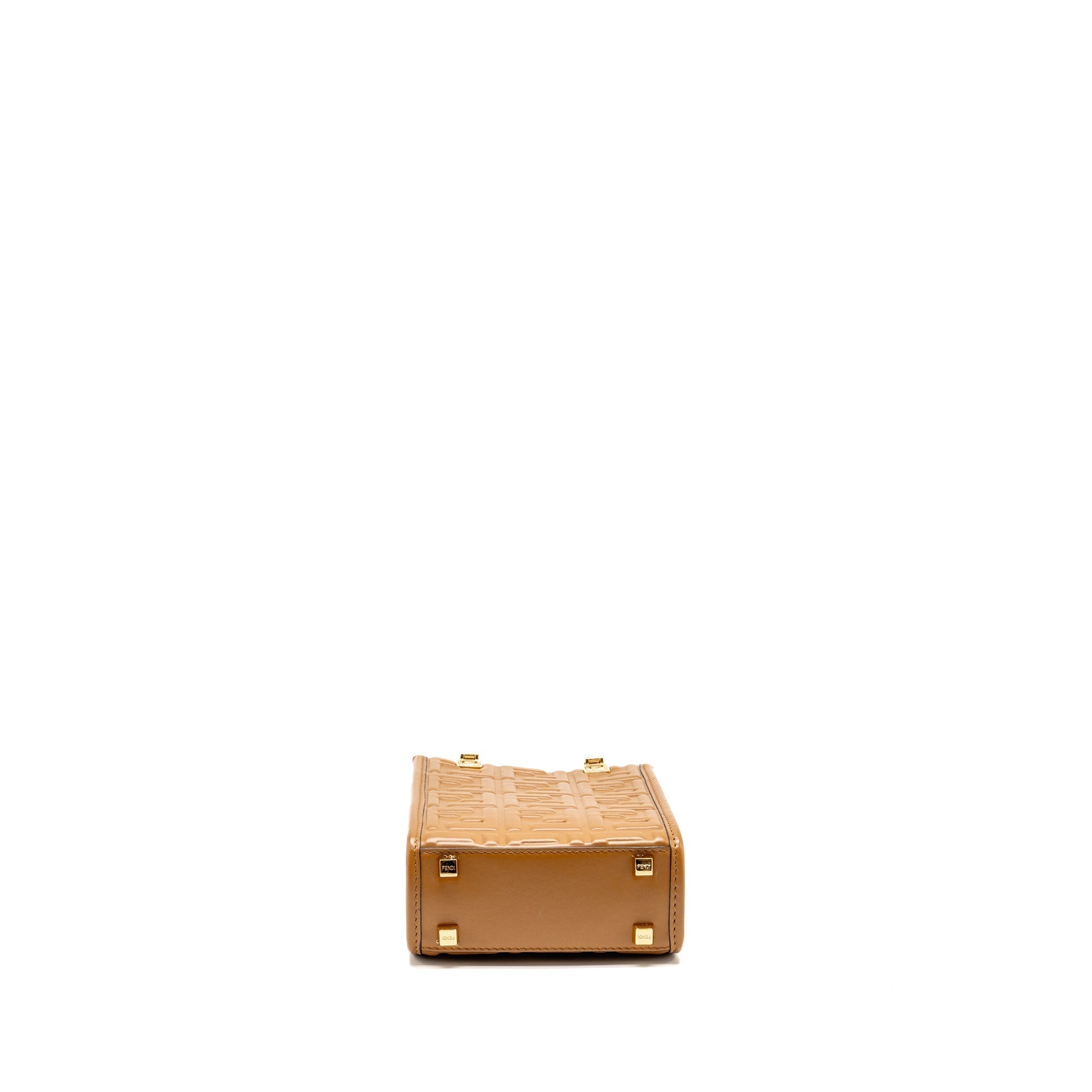 fendi-mini-sunshine-shopper-bag-ff-leather-brown-ghw