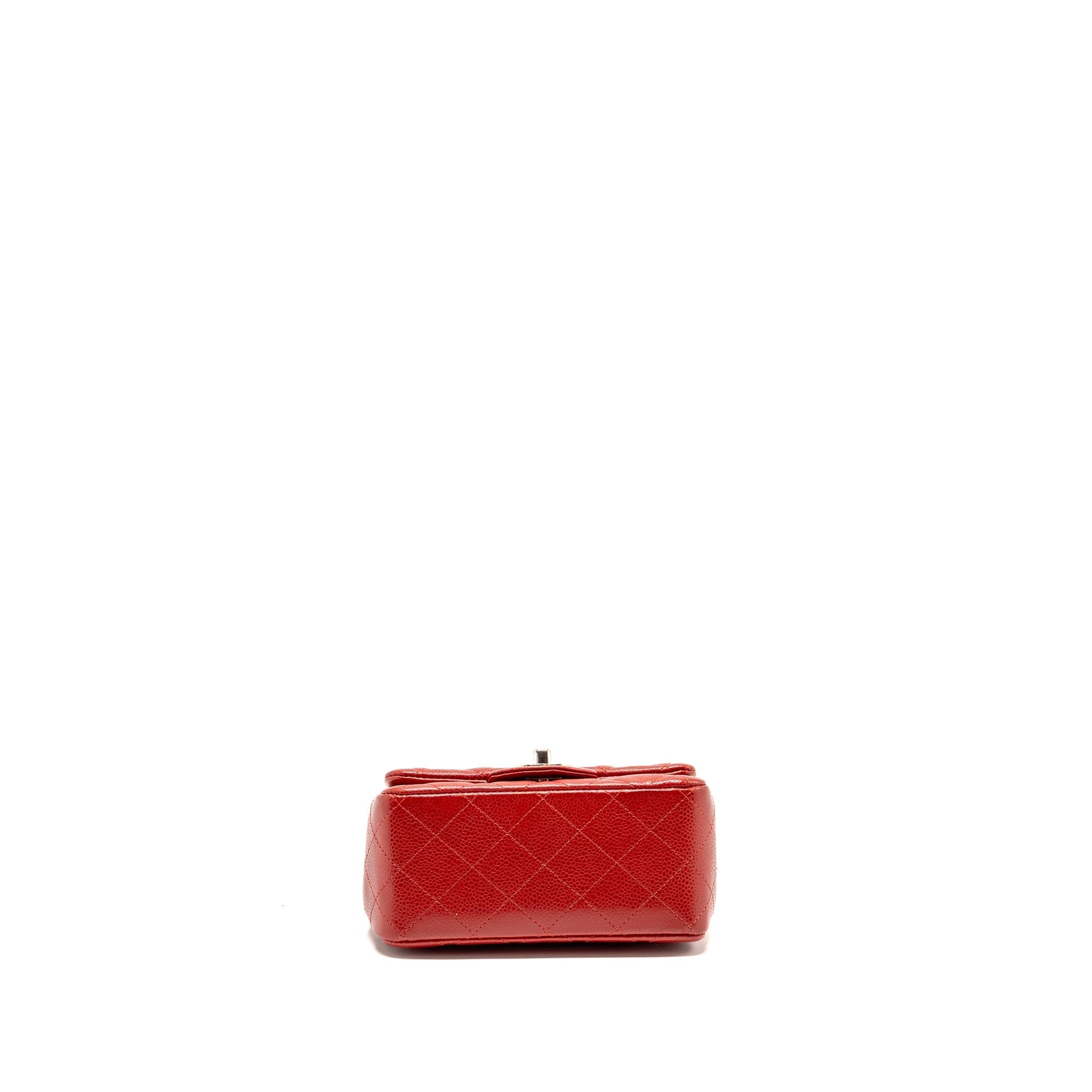 chanel-mini-square-flap-bag-caviar-red-shw