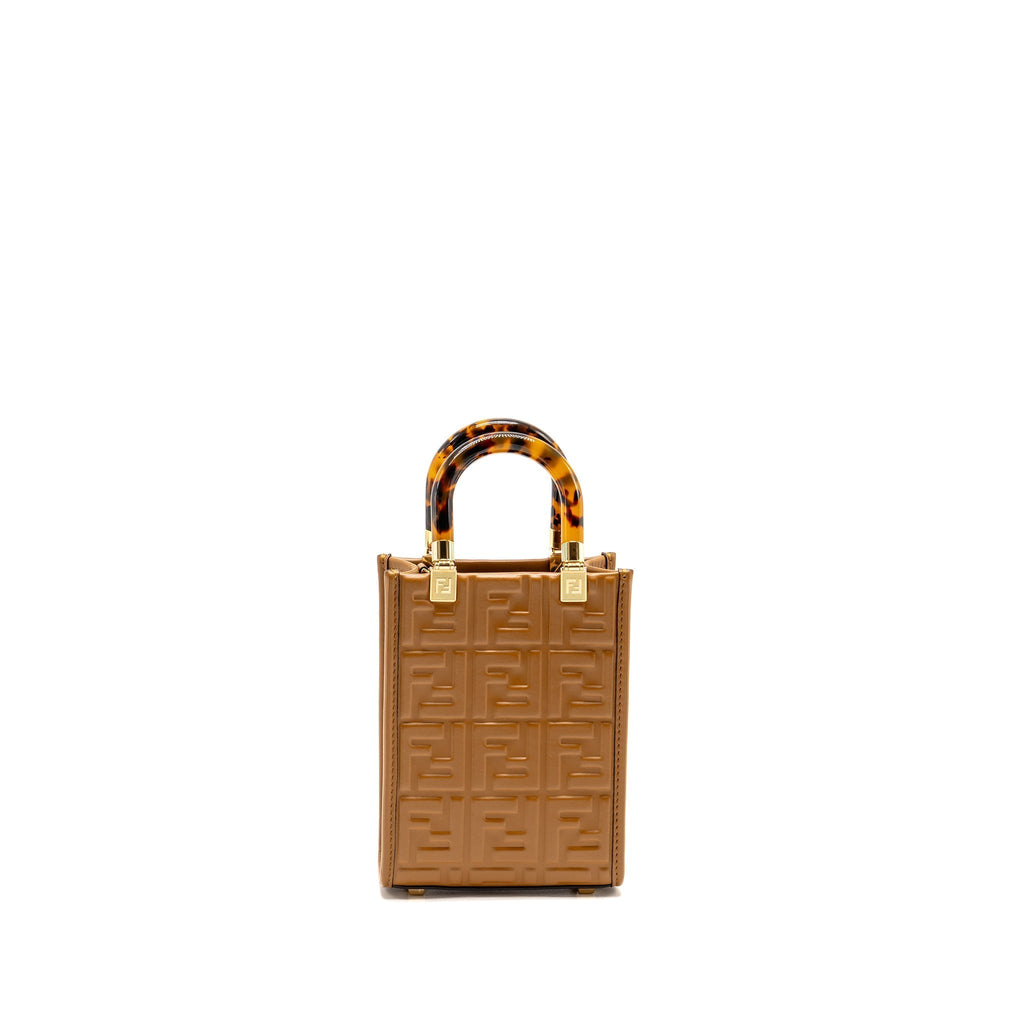 fendi-mini-sunshine-shopper-bag-ff-leather-brown-ghw