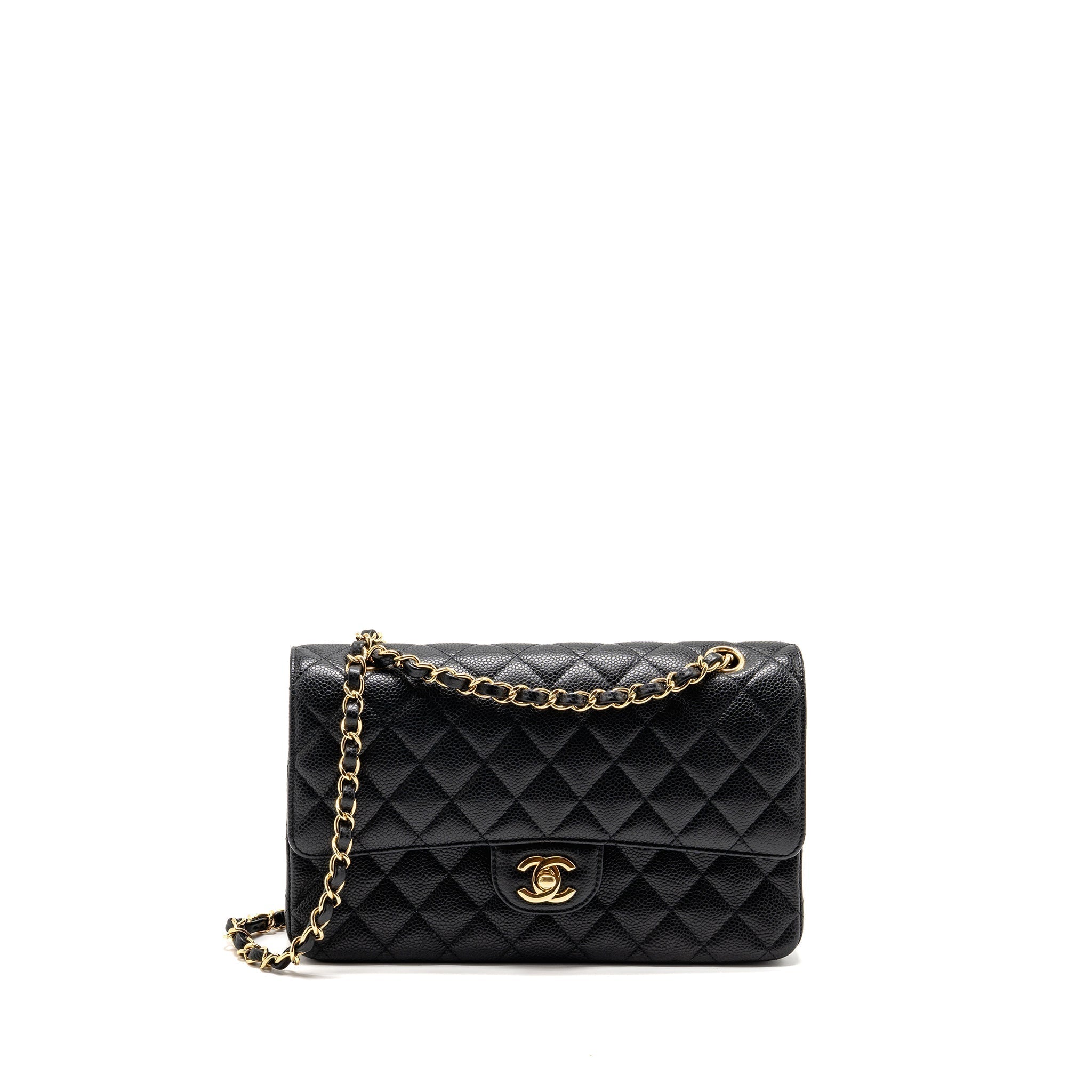 chanel-medium-classic-double-flap-bag-caviar-black-ghw-30