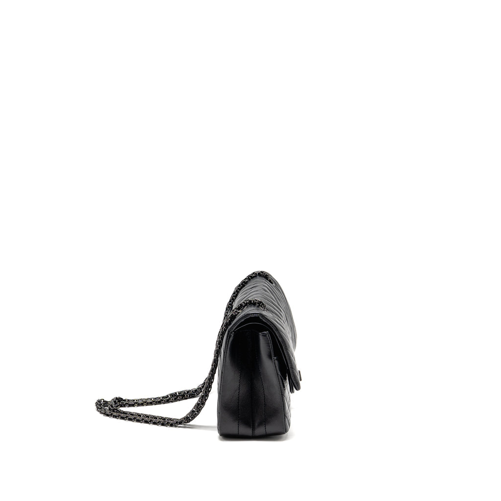 chanel-small-2-55-reissue-double-flap-bag-chevron-aged-calfskin-so-black