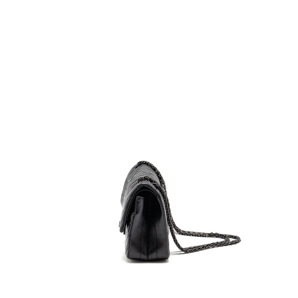 chanel-small-2-55-reissue-double-flap-bag-chevron-aged-calfskin-so-black