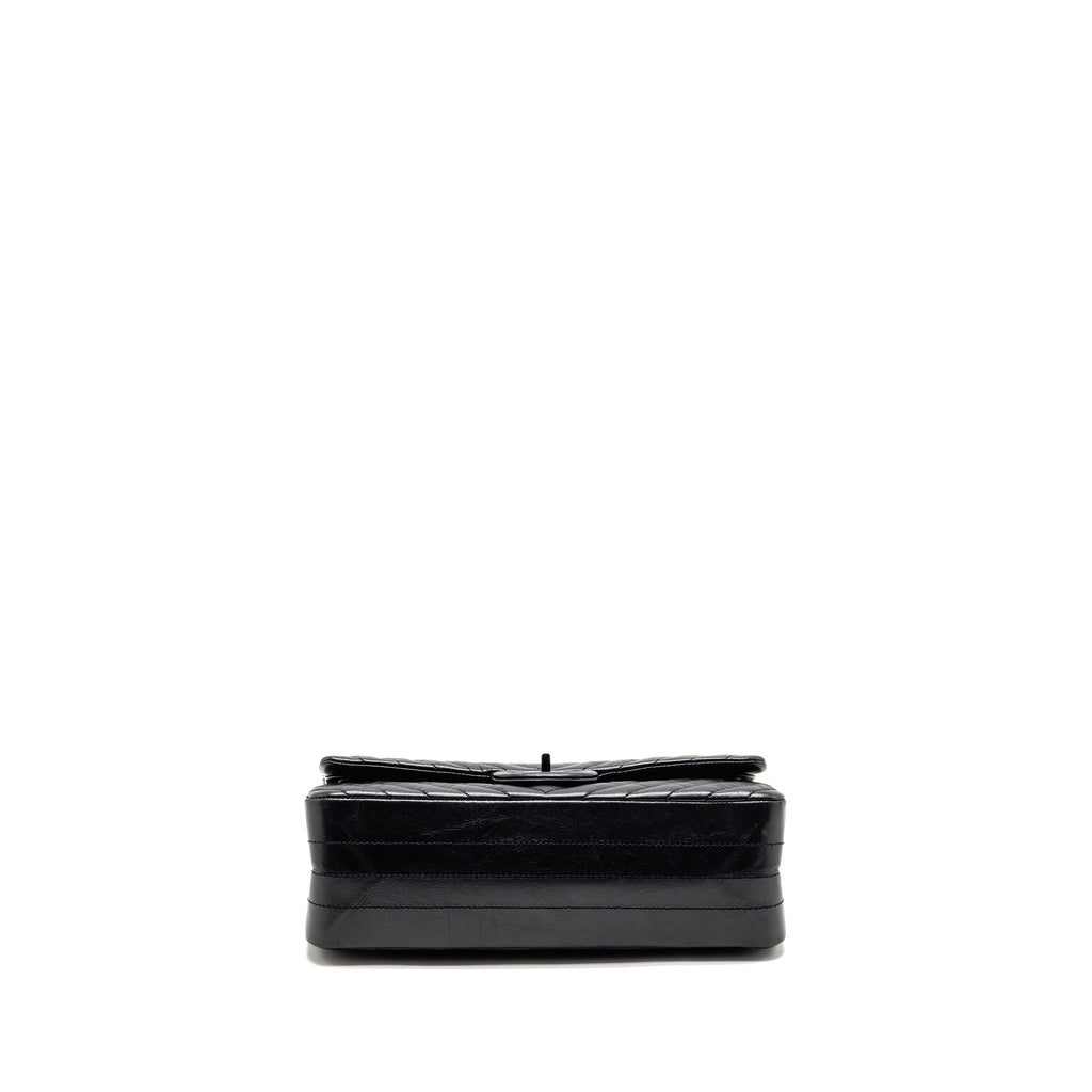 chanel-small-2-55-reissue-double-flap-bag-chevron-aged-calfskin-so-black