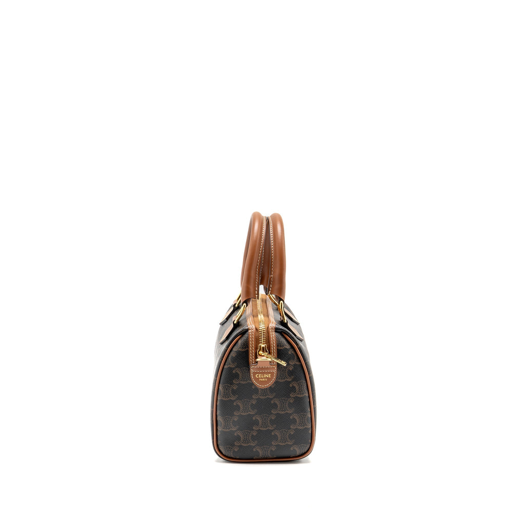 celine-small-boston-bag-triomphe-canvas-calfskin-tan-ghw-1