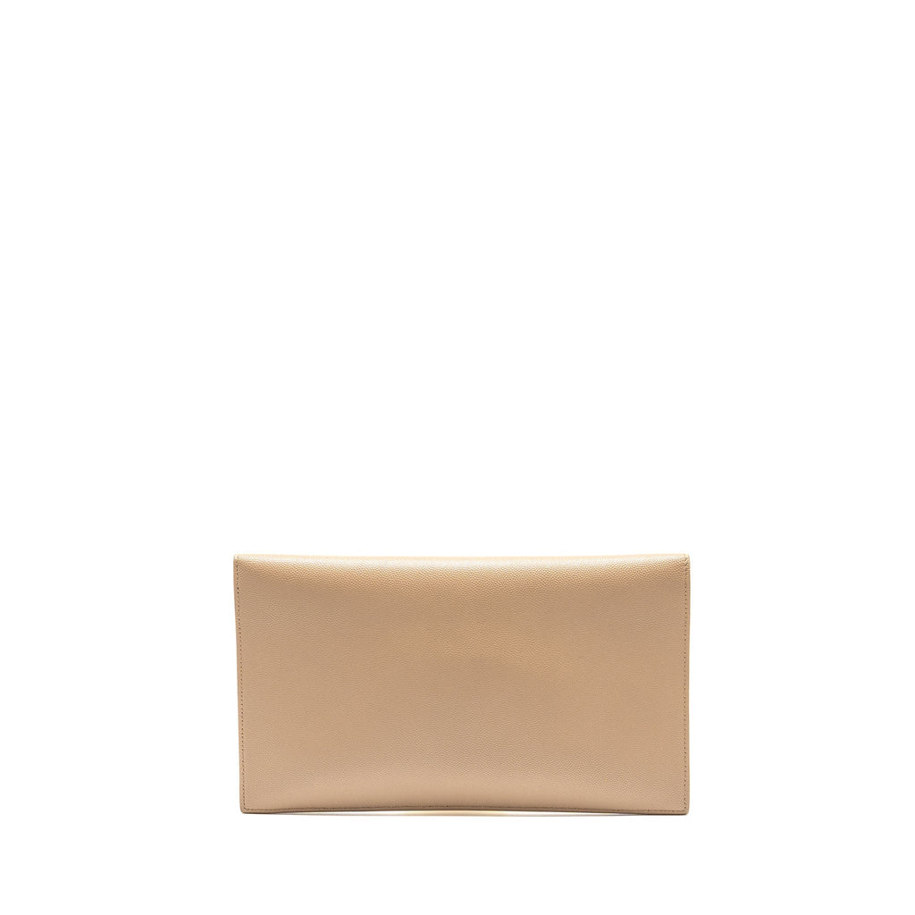 saint-laurent-uptown-clutch-grained-calfskin-beige-ghw