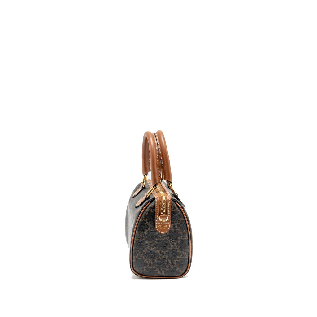 celine-small-boston-bag-triomphe-canvas-calfskin-tan-ghw-1