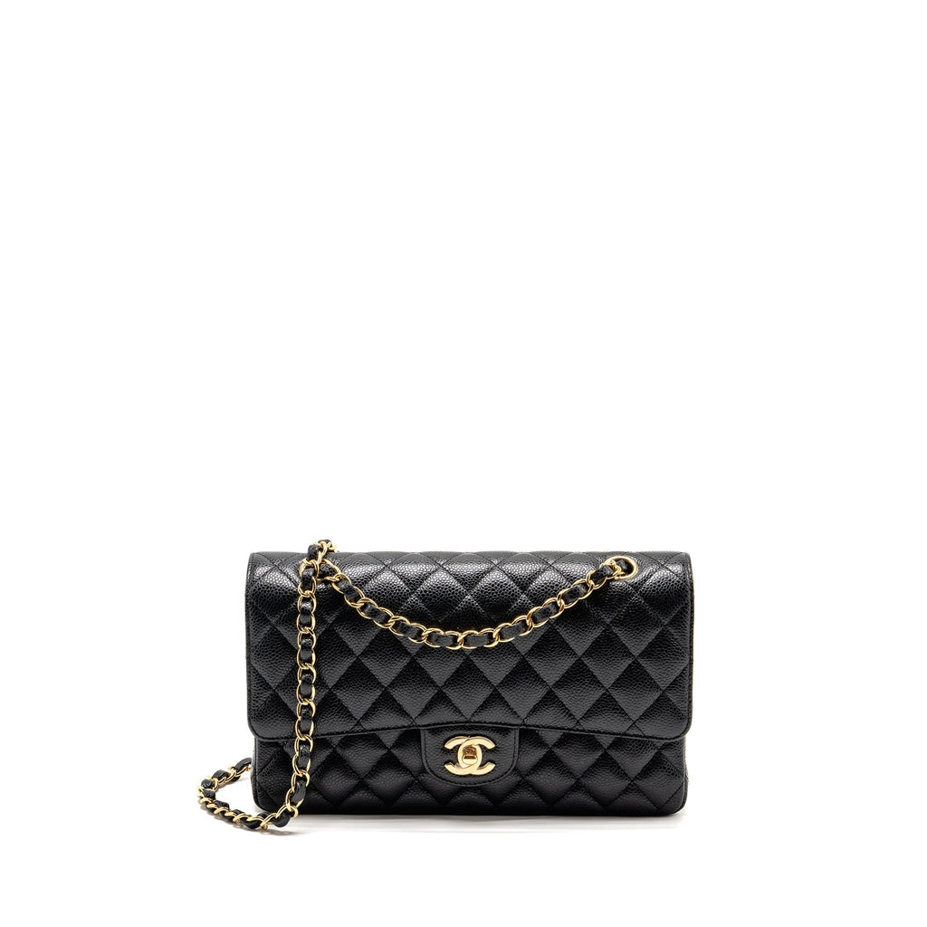 chanel-medium-classic-double-flap-bag-caviar-black-ghw-36