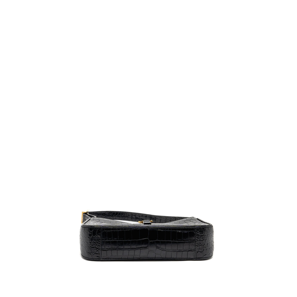 saint-laurent-ysl-hobo-shoulder-bag-croc-embossed-calfskin-black-ghw