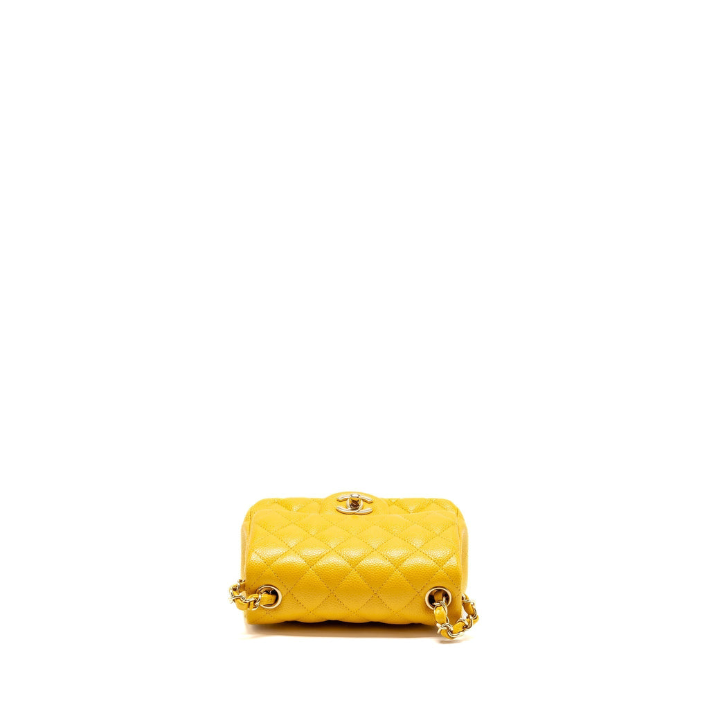 chanel-classic-mini-square-flap-bag-caviar-yellow-lghw