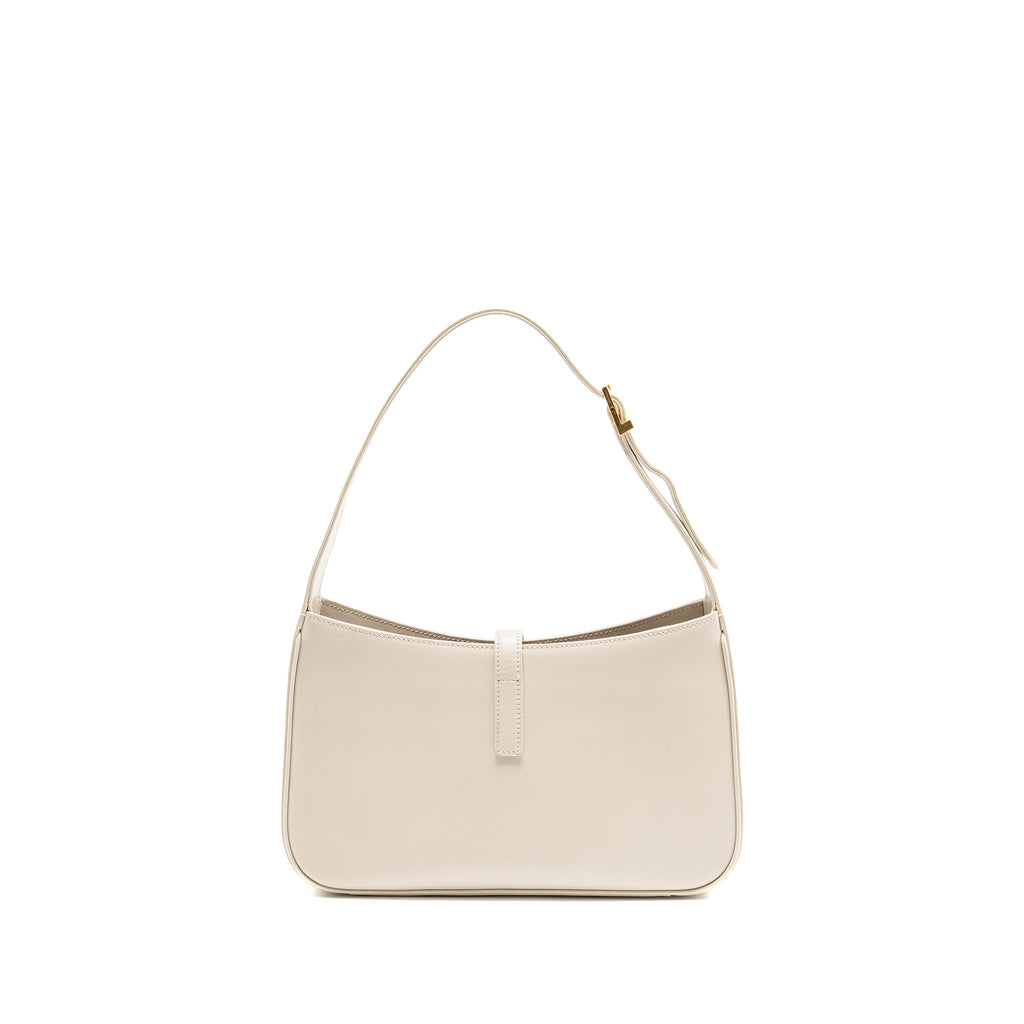 saint-laurent-le-5-a-7-hobo-calfskin-blanc-vintage-ghw