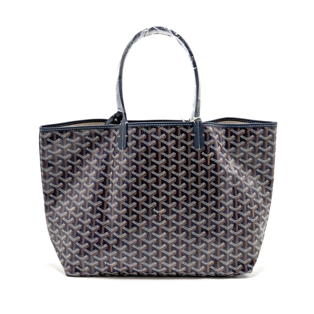 goyard-saint-louis-pm-tote-goyardine-canvas-calfskin-navy-blue-shw-copy