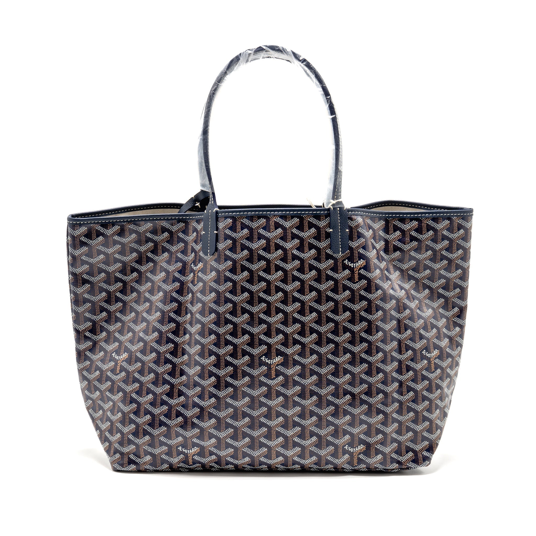 goyard-saint-louis-pm-tote-goyardine-canvas-calfskin-navy-blue-shw-copy