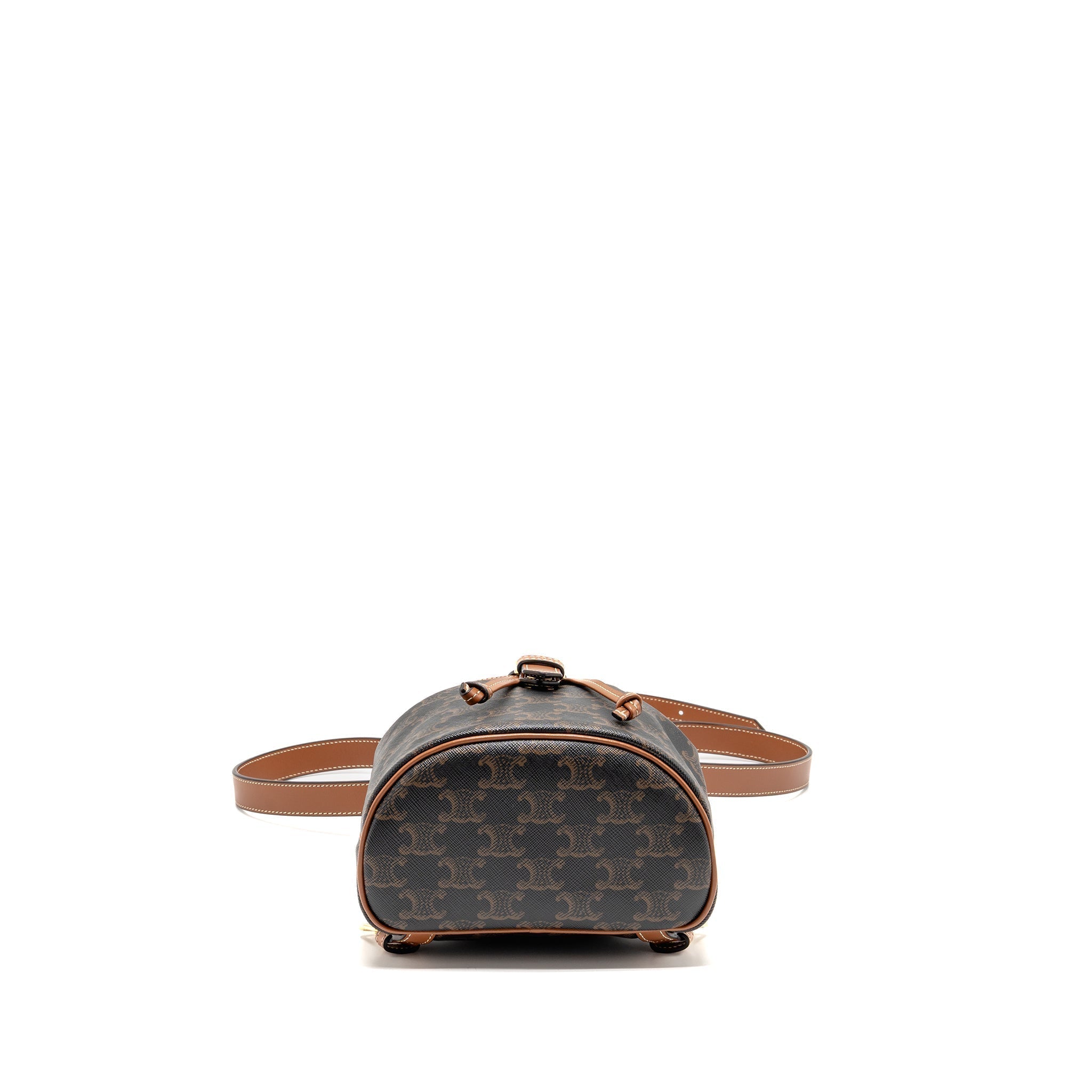 celine-mini-backpack-folco-triomphe-canvas-calfskin-tan-ghw-3