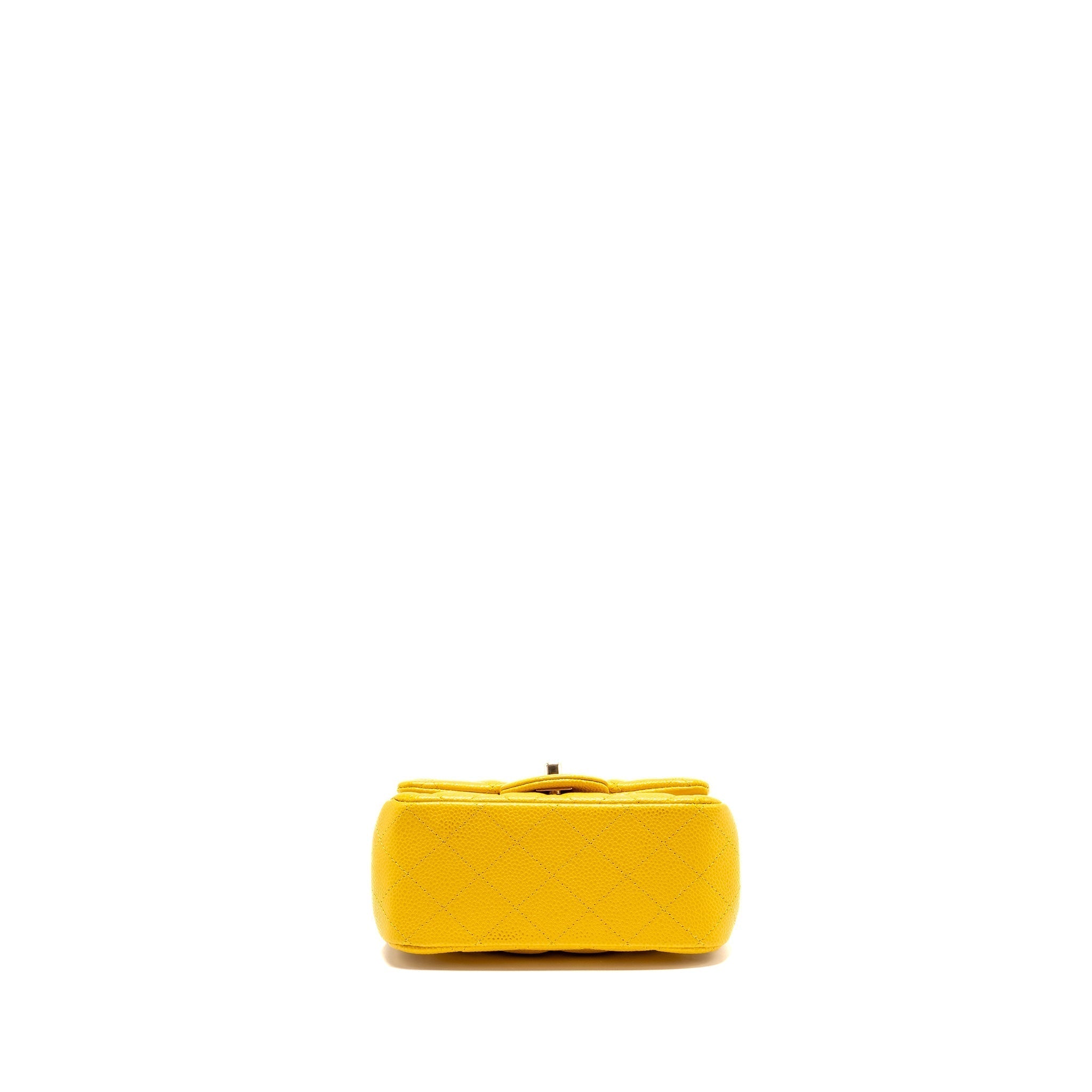 chanel-classic-mini-square-flap-bag-caviar-yellow-lghw