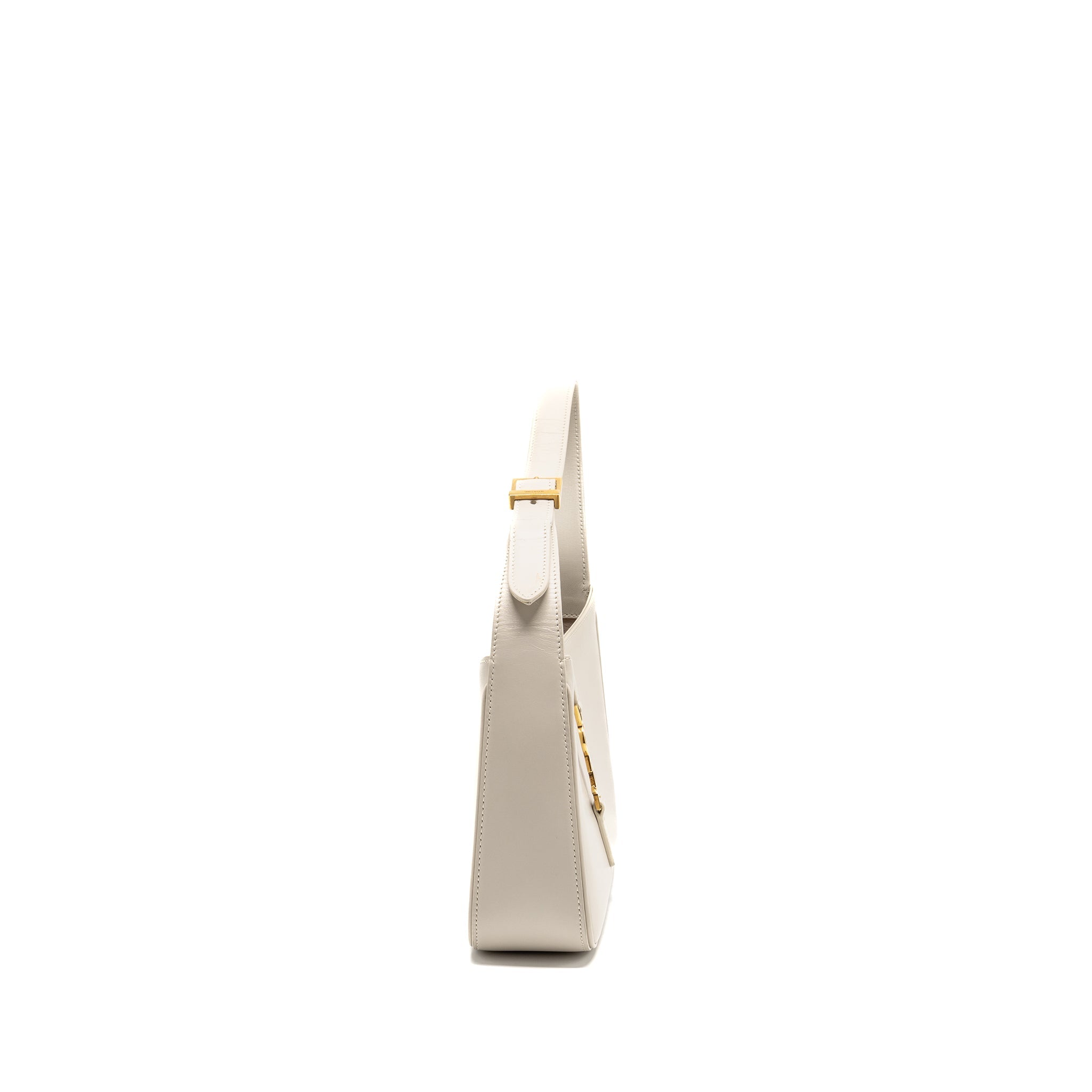 saint-laurent-le-5-a-7-hobo-calfskin-blanc-vintage-ghw