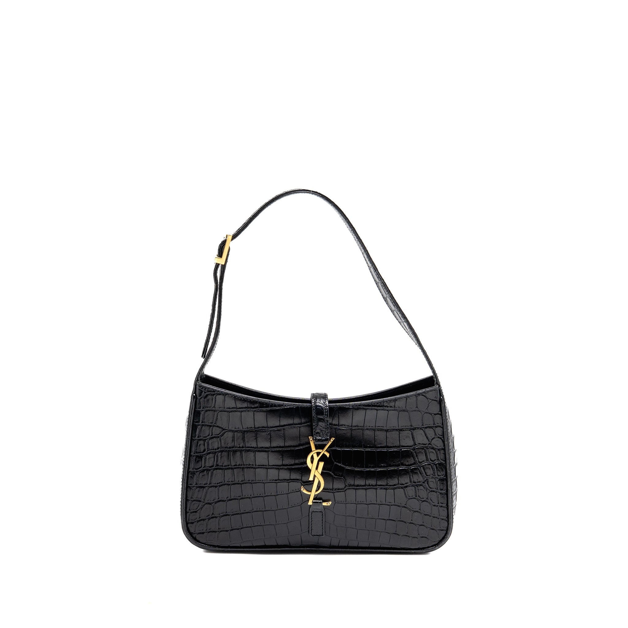 saint-laurent-ysl-hobo-shoulder-bag-croc-embossed-calfskin-black-ghw