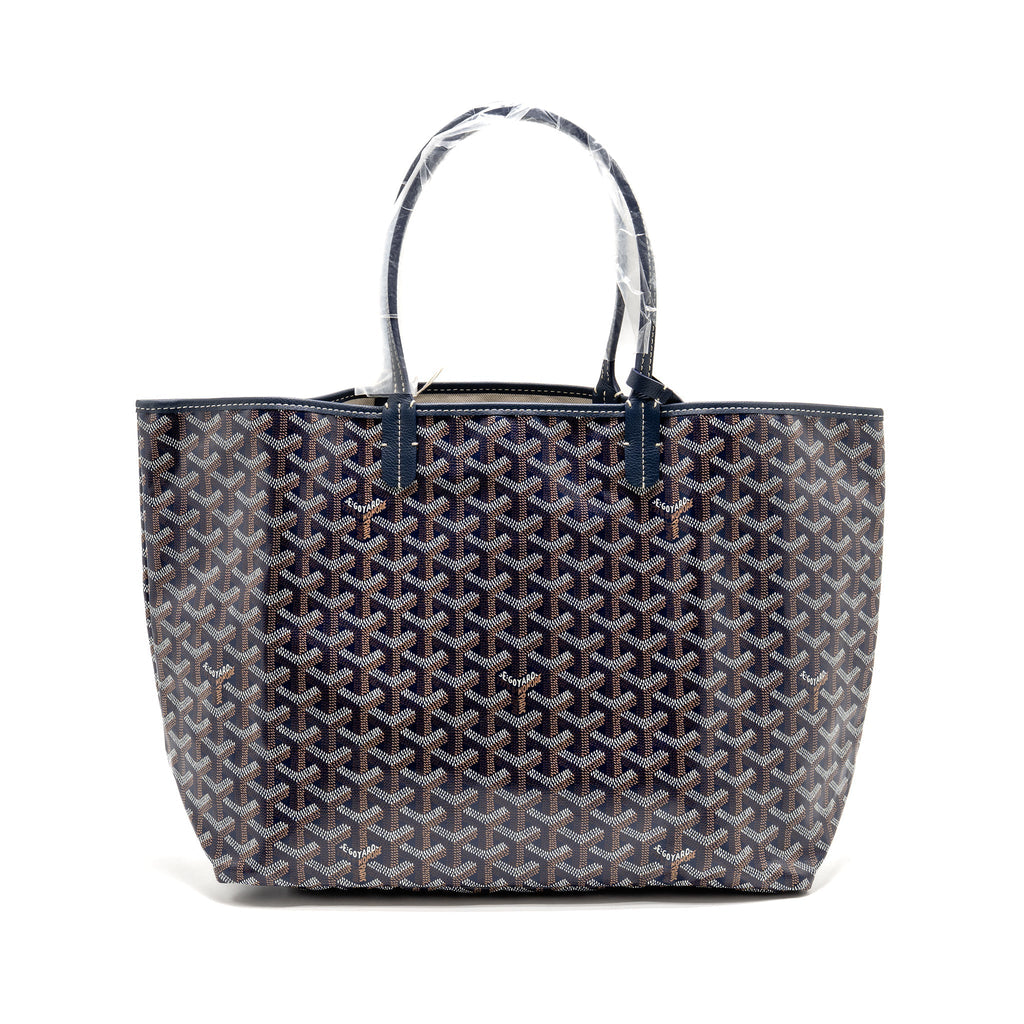 goyard-saint-louis-pm-tote-goyardine-canvas-calfskin-navy-blue-shw-copy