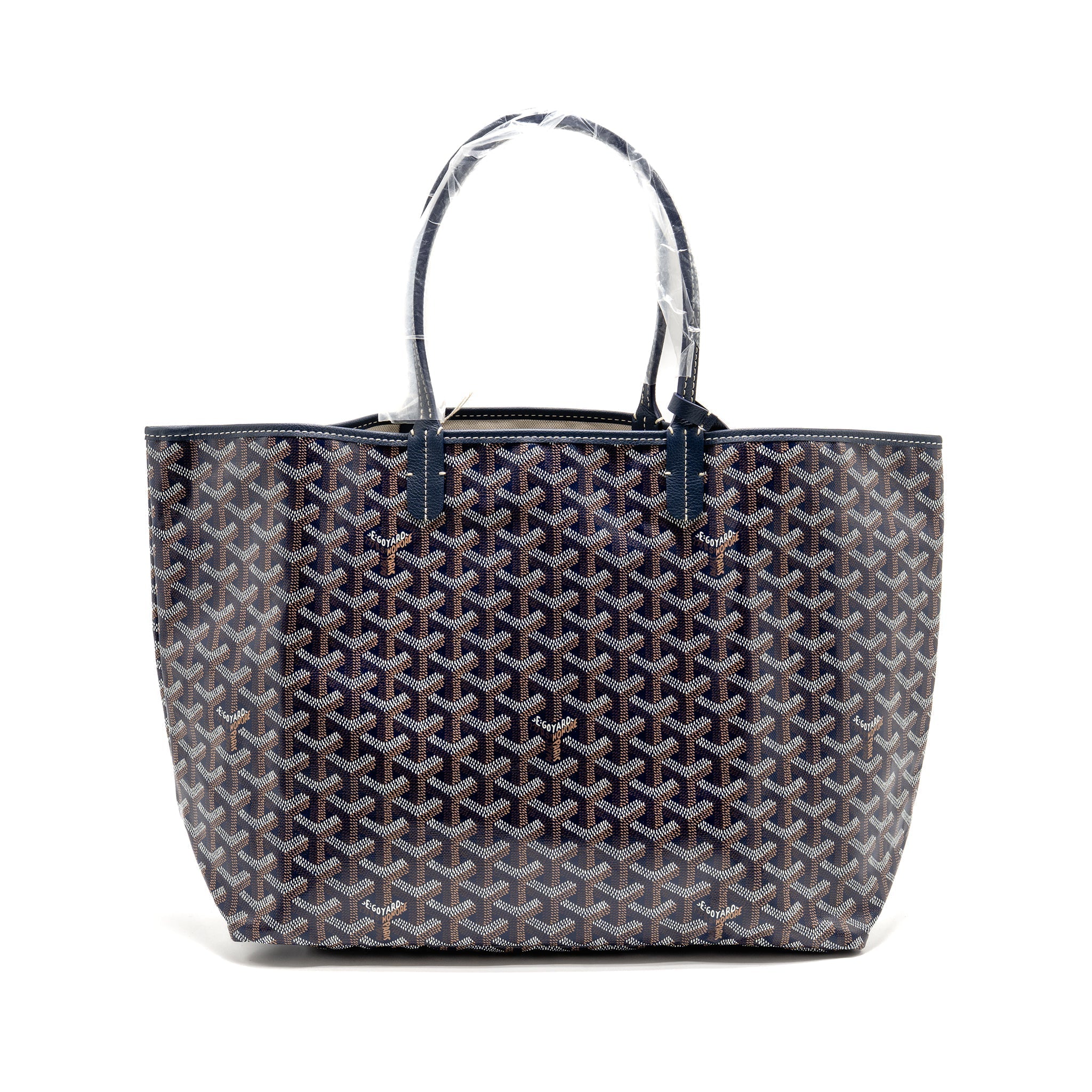goyard-saint-louis-pm-tote-goyardine-canvas-calfskin-navy-blue-shw-copy